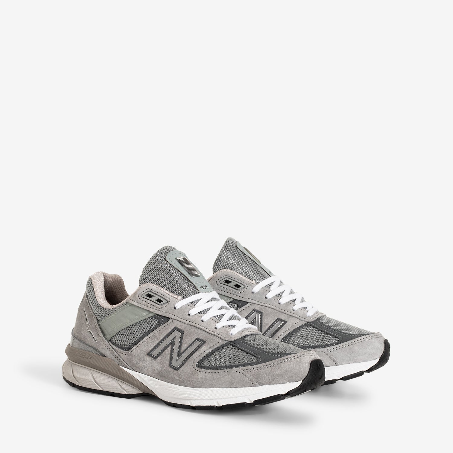 New Balance Women's 990v5 Running Shoes - Made in USA, Grey/Castlerock - Lightweight Comfort for Jogging, Walking & Everyday Wear