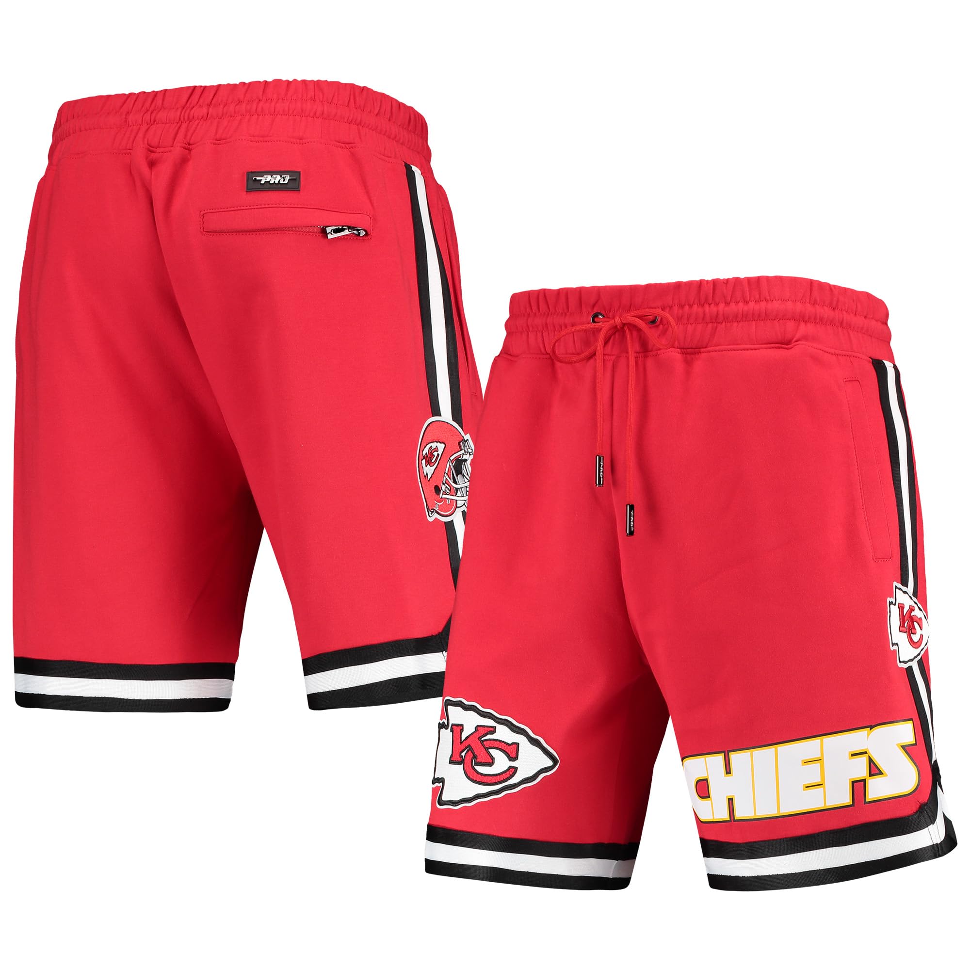 Pro Standard Men's NFL Core Shorts - Breathable Athletic Shorts for Football, Training & Casual Wear - Official NFL Team Logo Apparel