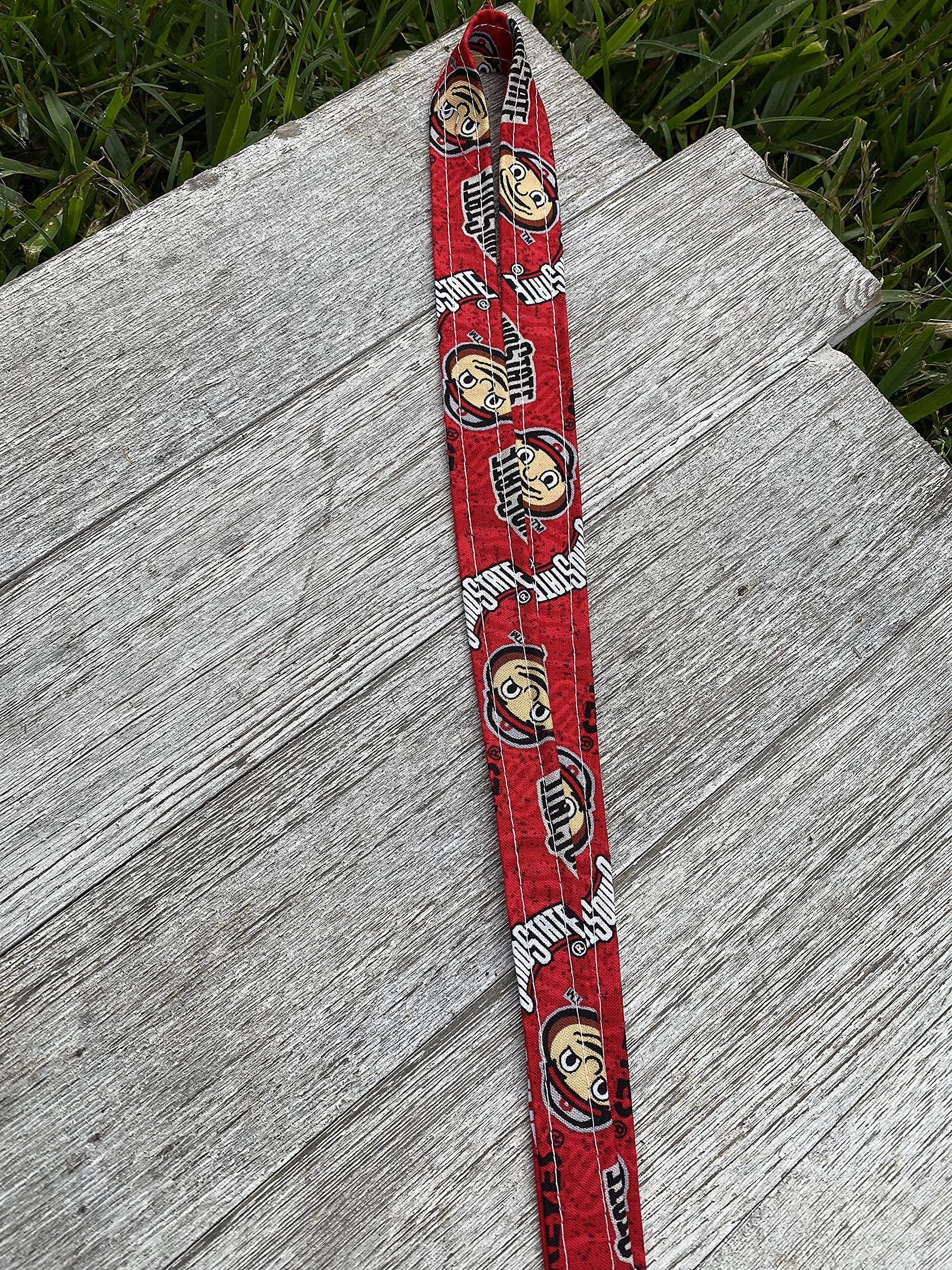 Ohio State ID Badge Holder Keychain - Durable Lanyard with Card Slot for University, Office & Campus Security - Perfect for Students, Faculty & Staff Access Control