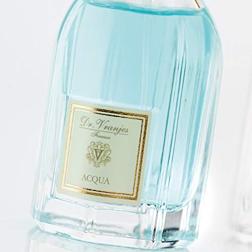 Dr. Vranjes Acqua Crystal Room Diffuser 500ml - Luxury Home Fragrance Diffuser for Living Room, Bedroom & Office | Long-Lasting Scented Aromatherapy