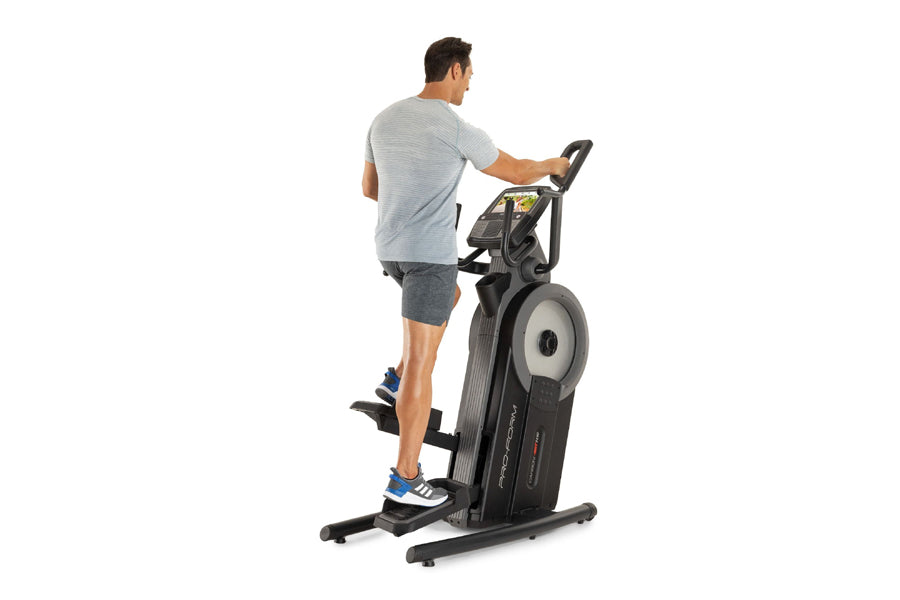 ProForm Carbon HIIT H10 Elliptical Machine - High-Intensity Cardio Workout Equipment for Home Gym | Perfect for HIIT Training, Weight Loss & Full-Body Fitness