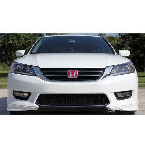 2013-2015 Honda Accord Coupe HFP Style Front Bumper Lip - 2PC PP Material for Enhanced Aerodynamics & Sporty Look - Perfect for Car Enthusiasts & Street Racing