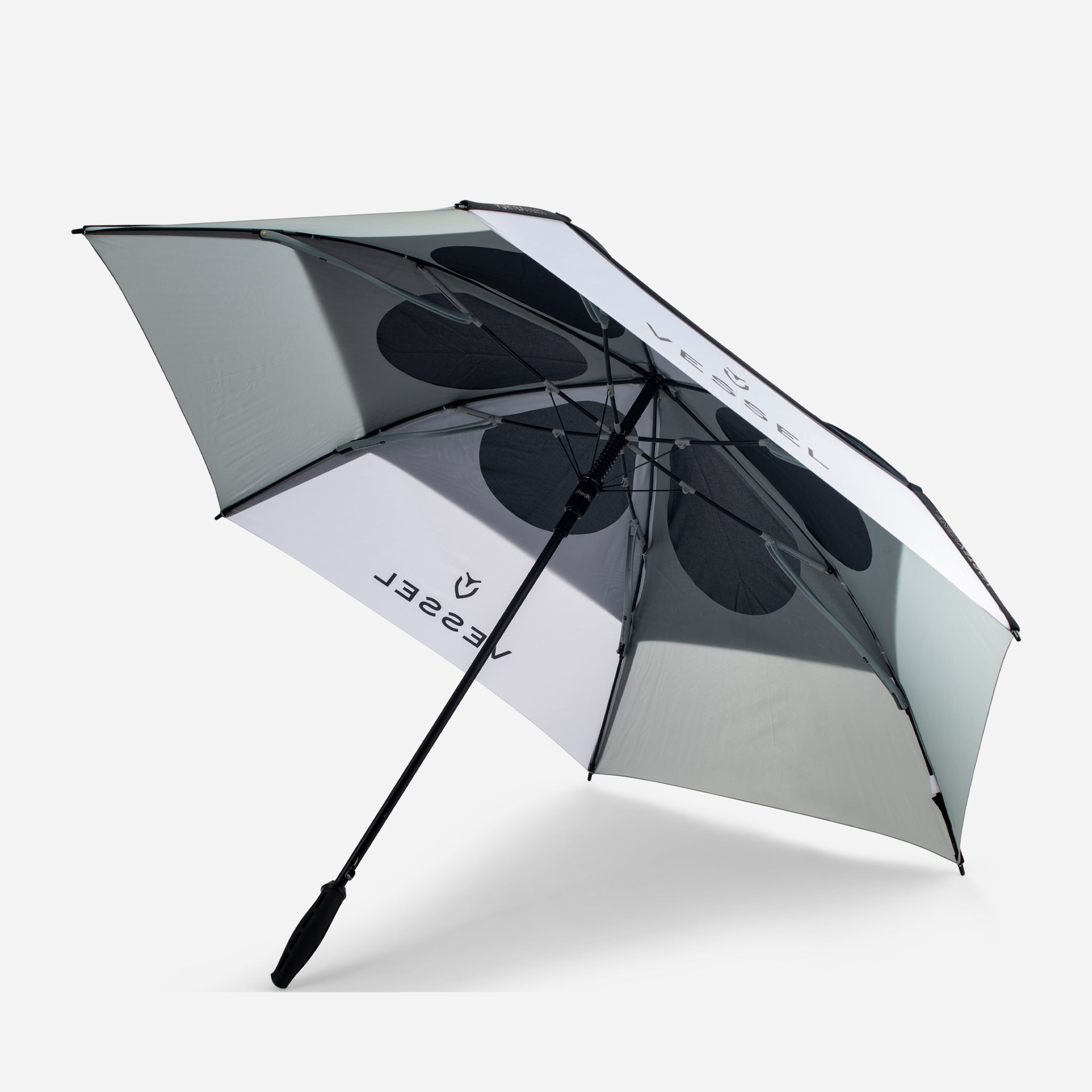 Premium VESSEL Vortex Golf Umbrella - Windproof & Waterproof Large Golf Umbrella with UV Protection - Perfect for Golfing, Outdoor Events & Rainy Days