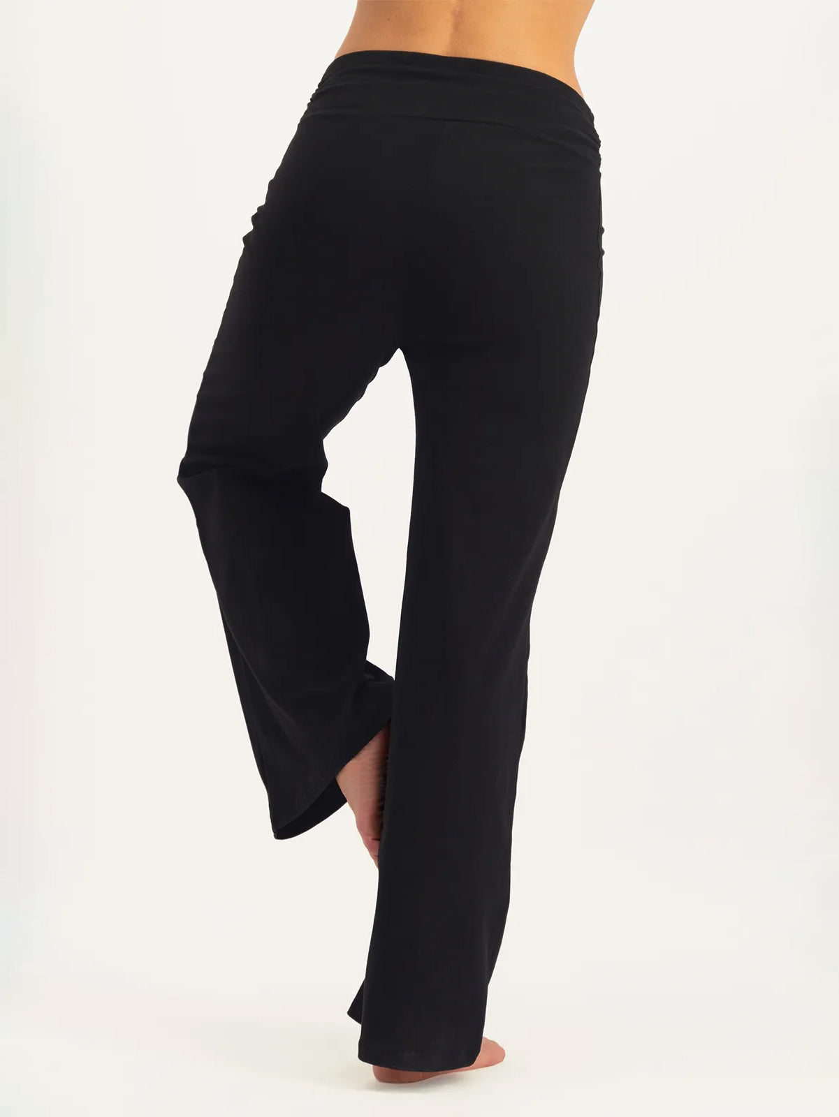 Urban Goddess Maeve Wide Leg Yoga Pants - Onyx Black | High Waisted Stretchy Lounge Pants for Women | Perfect for Yoga, Pilates & Casual Wear