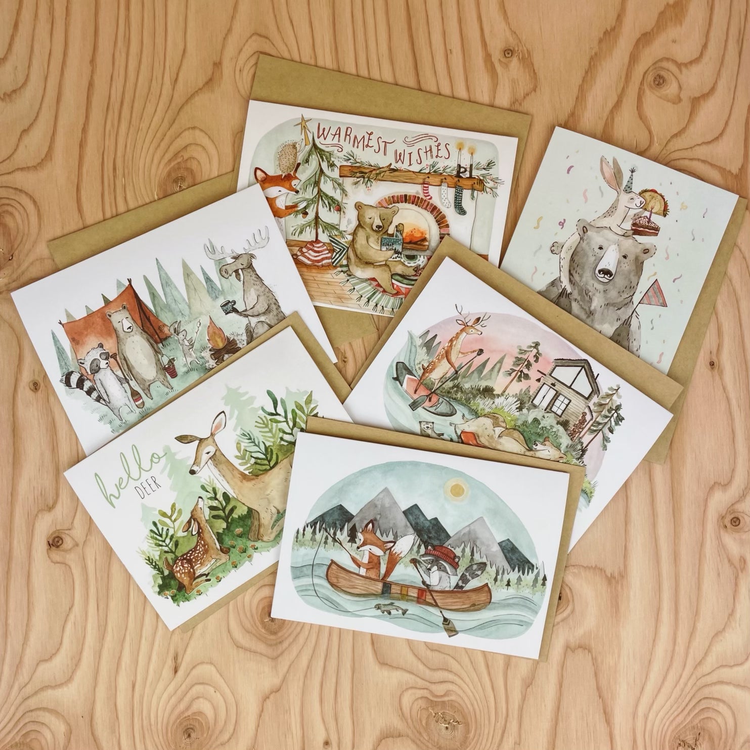 6 Premium Greeting Cards for $15 - Perfect for Birthdays, Holidays & Special Occasions