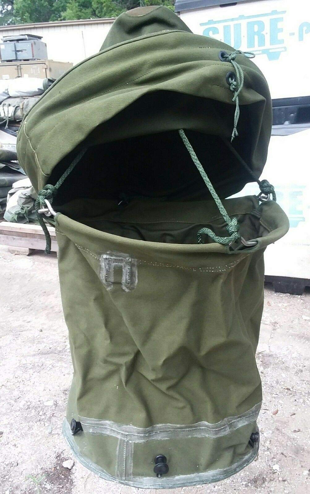36 Gallon Military Water Storage & Sterilization Bag (Lyster Bag) - US Army Issue for Camping, Emergency Preparedness & Outdoor Survival