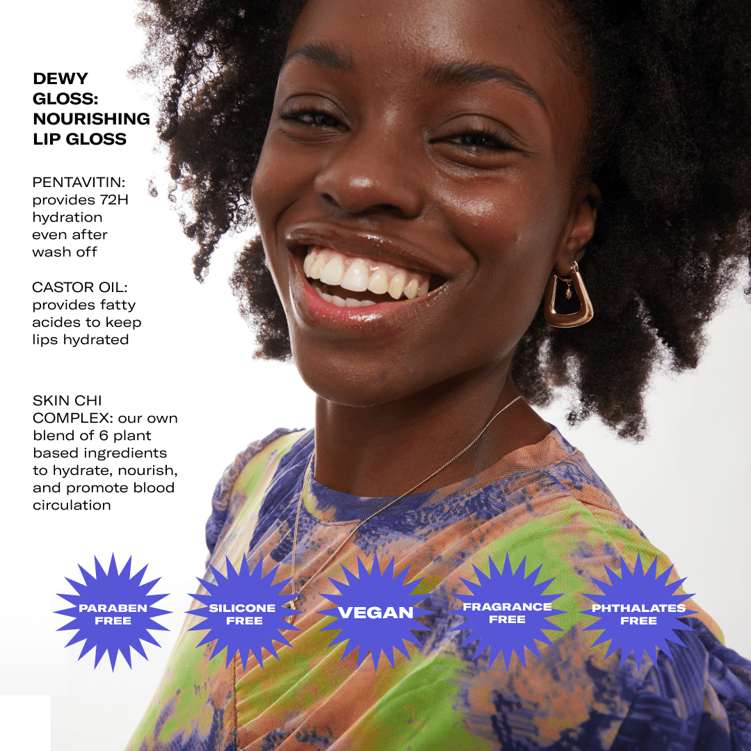 Dewy Gloss Lip Balm - Hydrating & Shiny Lip Care for Soft, Plump Lips | Perfect for Daily Moisture & Nighttime Lip Treatment