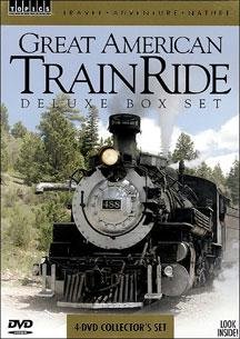 Great American Train Ride Scenic Railway Journeys DVD | Explore USA Landscapes & Historic Routes | Perfect for Travel Enthusiasts & Home Entertainment