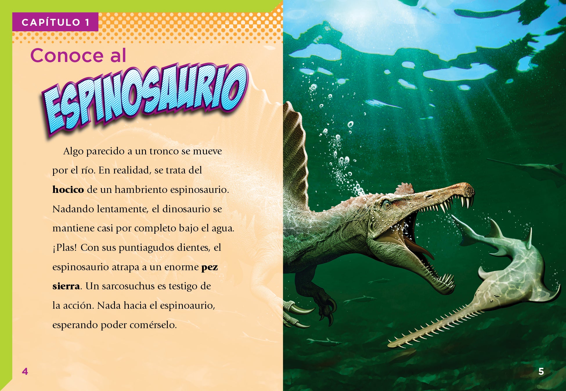 Spinosaurus Dinosaur Book 9781644666449 - Perfect for Kids' Education & Dinosaur Enthusiasts