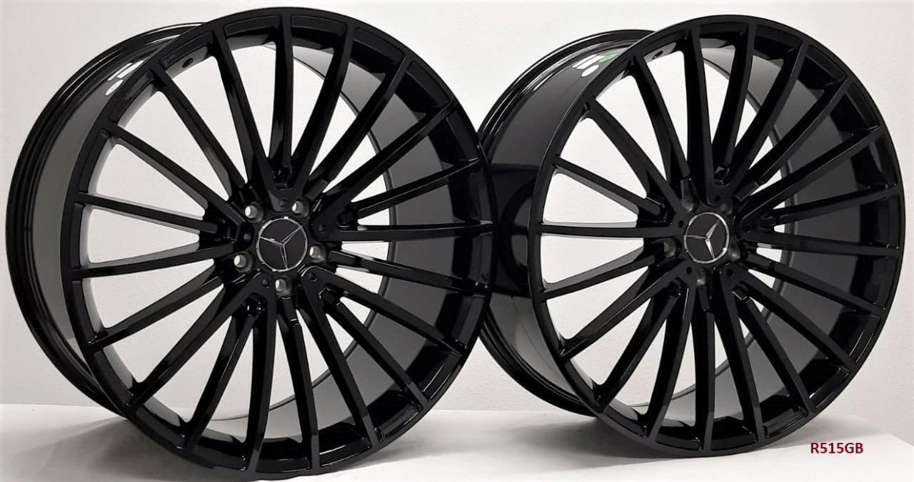 19-Inch Alloy Wheels for Mercedes C250 SPORT (2012-2014) - 19x8.5/9.5 5x112 Bolt Pattern - Perfect for Performance Upgrades & Luxury Styling