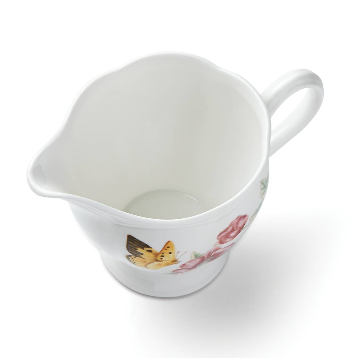 Butterfly Meadow Creamer - Elegant Floral Coffee Creamer for Home & Cafe Use - Perfect for Tea, Coffee, and Dessert Toppings