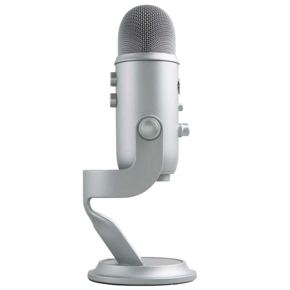 Blue Yeti USB Microphone for PC & Mac - Professional Studio Quality Recording, Podcasting, Streaming & Voiceovers (Gray) - Perfect for Home Studios, Gamers & Content Creators