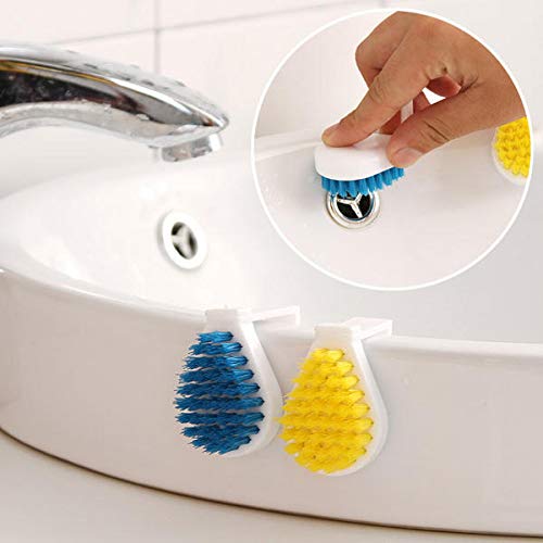 Stainless Steel Mini Kitchen Brush Set - 2 Pack Hanging Scrubber for Pots, Pans & Dishes - Perfect for Small Spaces & Camping