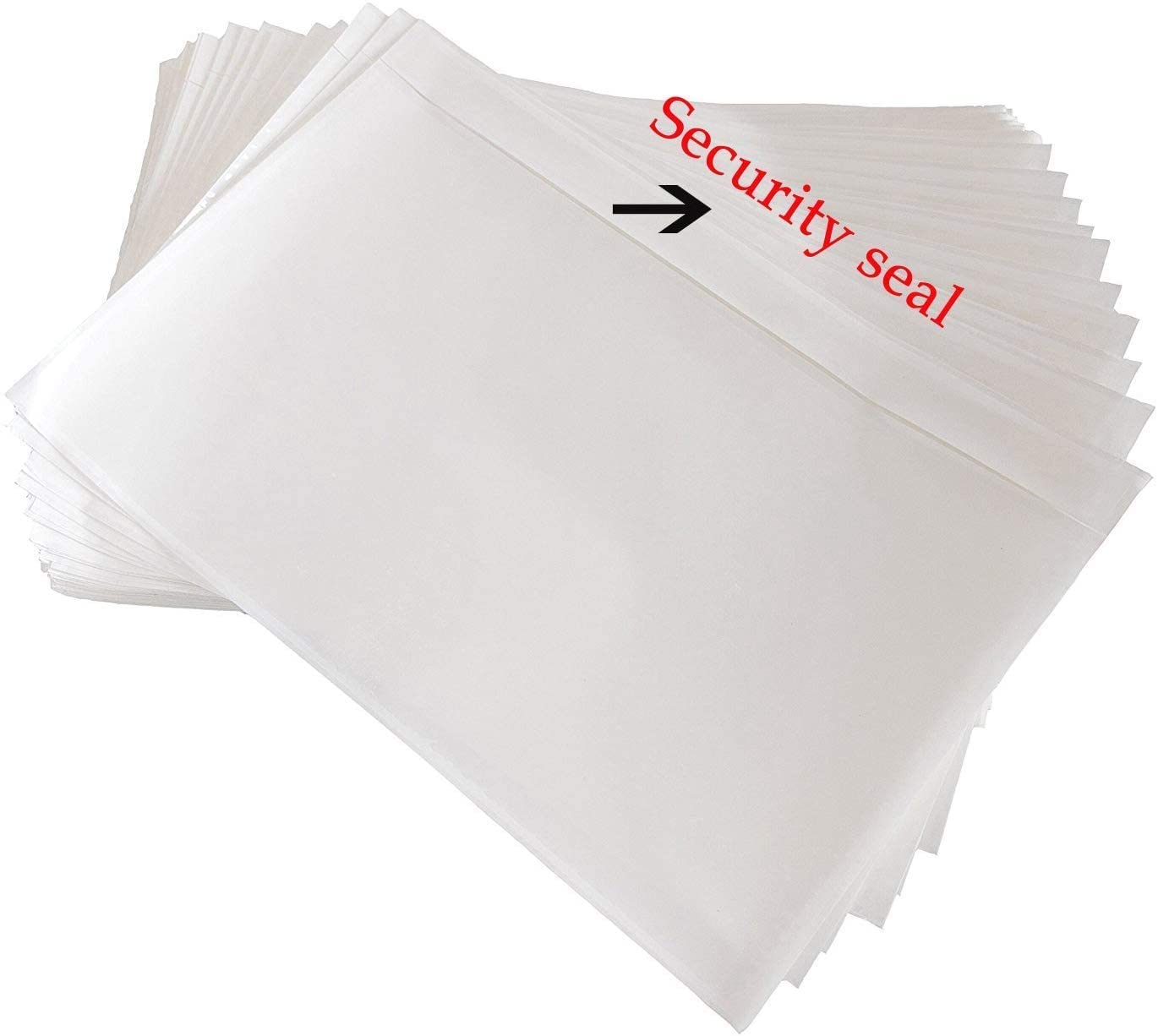 4000 Clear Adhesive Top Loading Envelopes 7.5