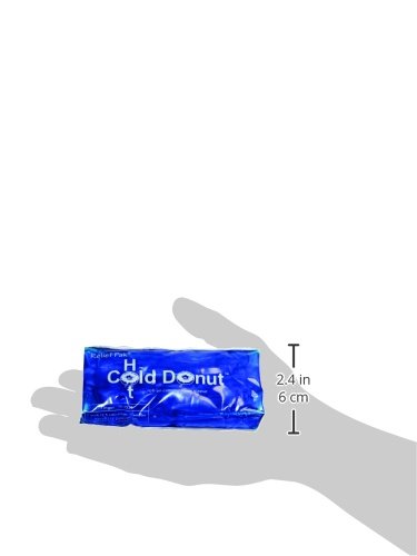 Relief Pak - 11-1530 Donut Cold and Hot Compression Sleeve for Finger Pain Relief - Ideal for Arthritis, Sprains, and Post-Surgery Recovery