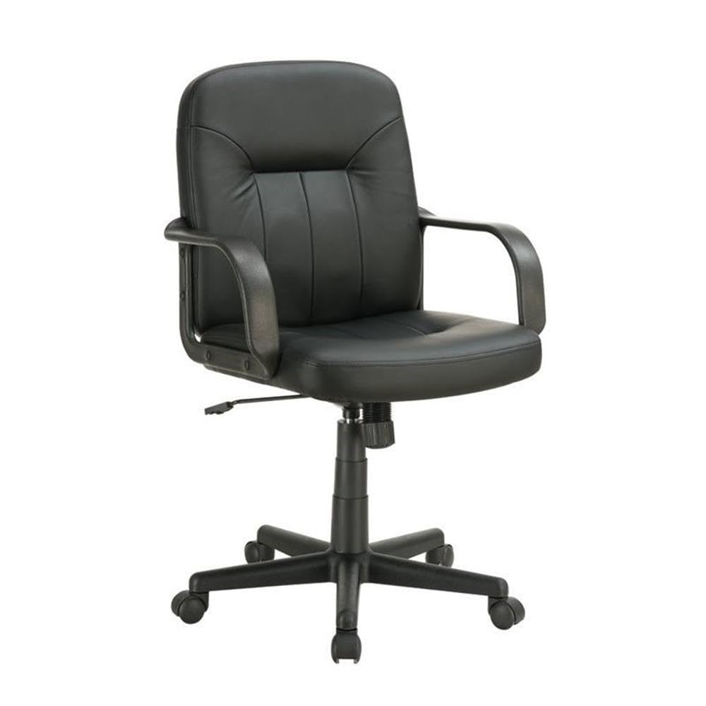 Home Square 2-Piece Office Set with Desk and Chair - Ergonomic Workspace Solution for Home Office, Study Room & Small Spaces