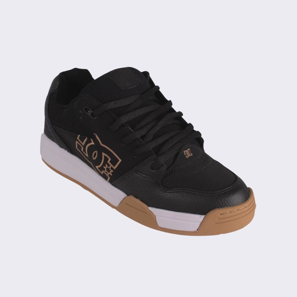 DC Versatile RS Black Skate Shoes for Men & Women - Comfortable Sneakers for Walking, Running & Casual Wear