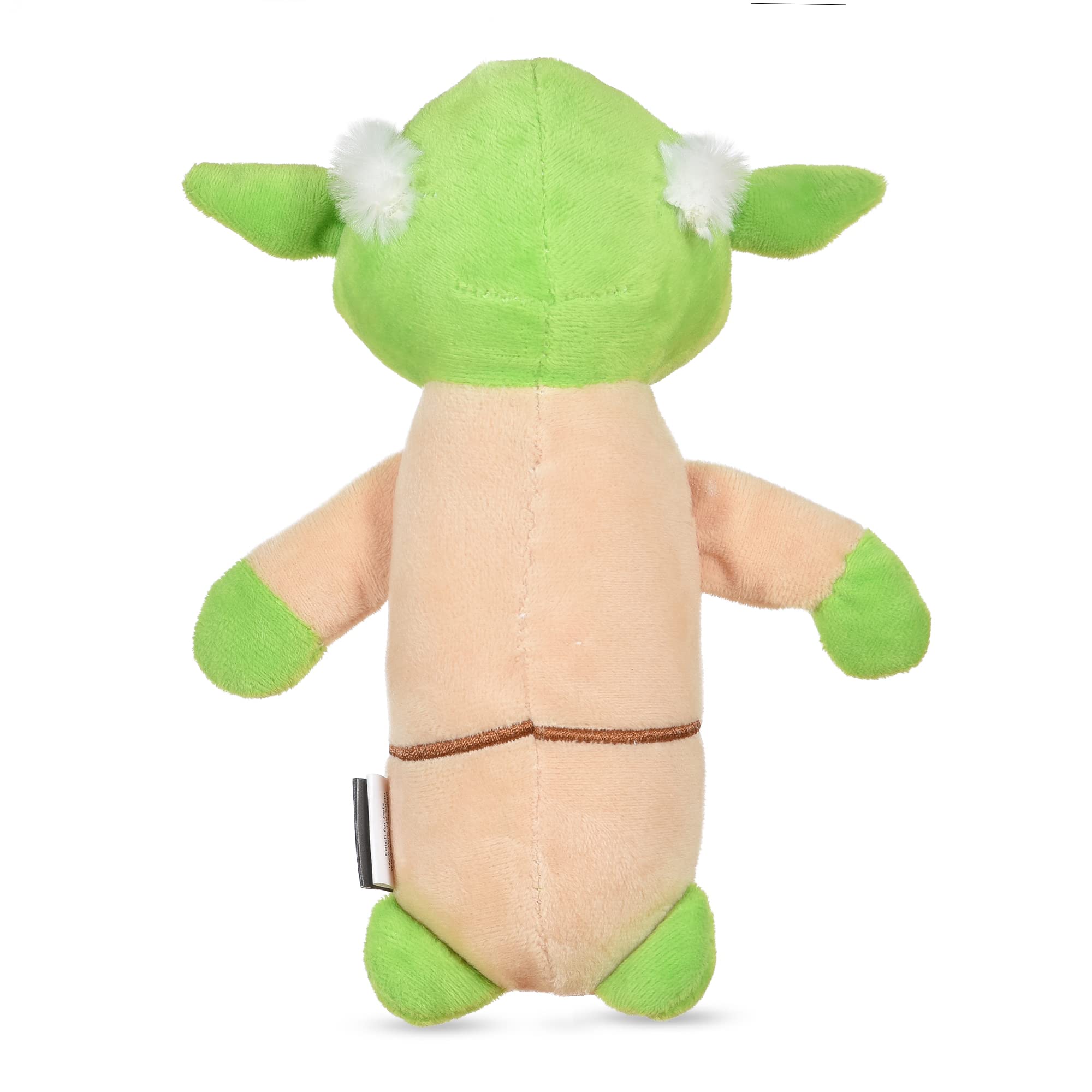Star Wars YODA Plush Dog Toy with Squeaker - Chew Resistant Bobo Style Pet Toy for Small & Large Dogs | Perfect for Playtime, Training & Cuddling | Durable Squeaky Dog Chew Toy (FF19184)