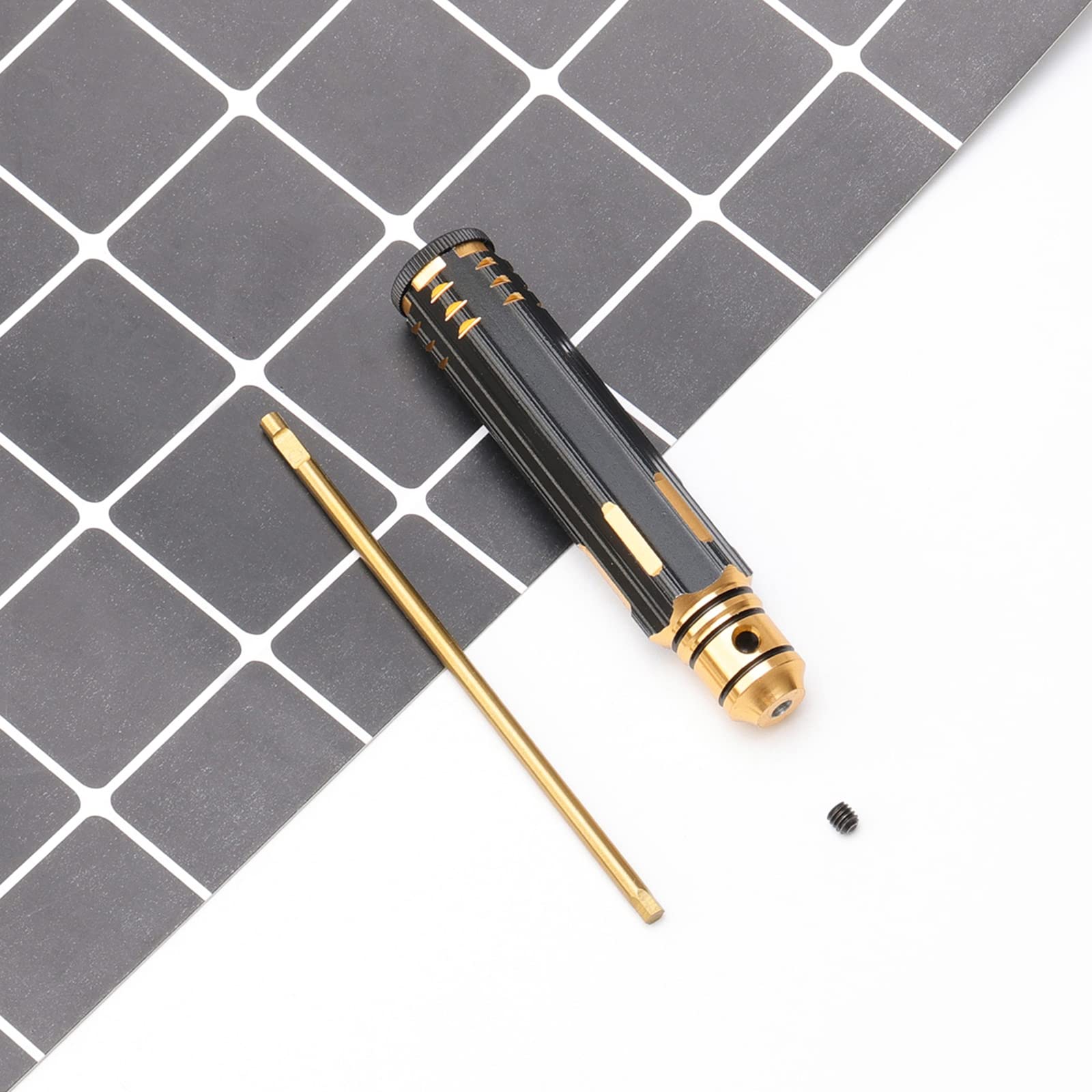 4Pcs RC Car Hex Screwdriver Kit - 1.5/2.0/2.5/3.0mm Hex Nut Driver Set for RC FPV Racing Drones, Quadcopters, Helicopters & Model Cars - Essential Repair Tool for RC Enthusiasts & Hobbyists - Perfect for Maintenance, Upgrades & Quick Fixes