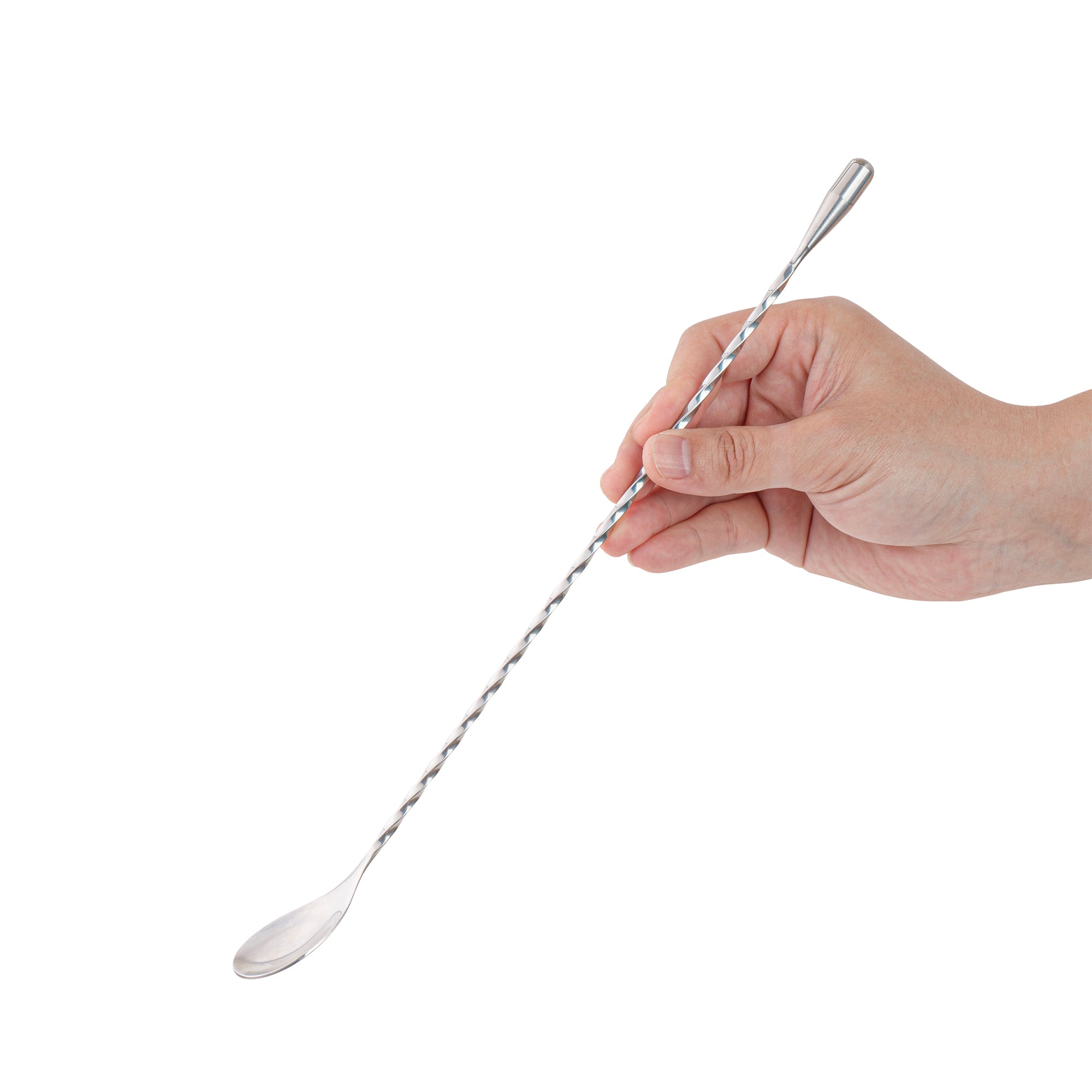 Premium Bar Lux Stainless Steel Belicoso Barspoon - 12