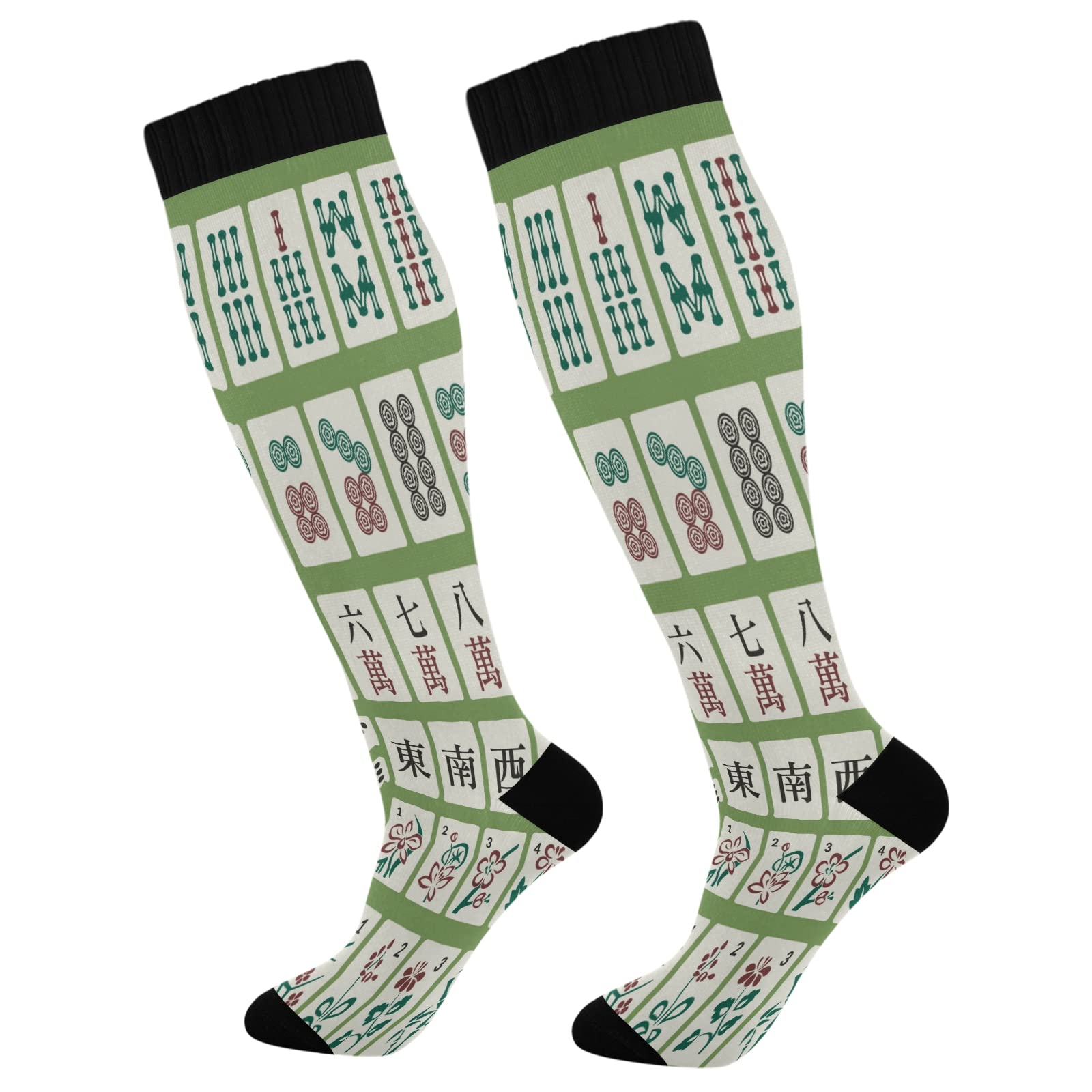 Fisyme Unisex Thermal Compression Socks for Running, Hiking & Cycling - Breathable Athletic Crew Socks for Women & Men - Perfect for Winter Sports, Gym Workouts & Outdoor Activities