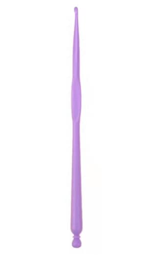 Ergonomic Plastic Handle Crochet Knitting Needles Set - 3.0mm DIY Craft Yarn Weaving Tools for Making Socks, Hats, Scarves, Bags & Caps - Perfect for Beginners & Crochet Enthusiasts at Home or On-The-Go