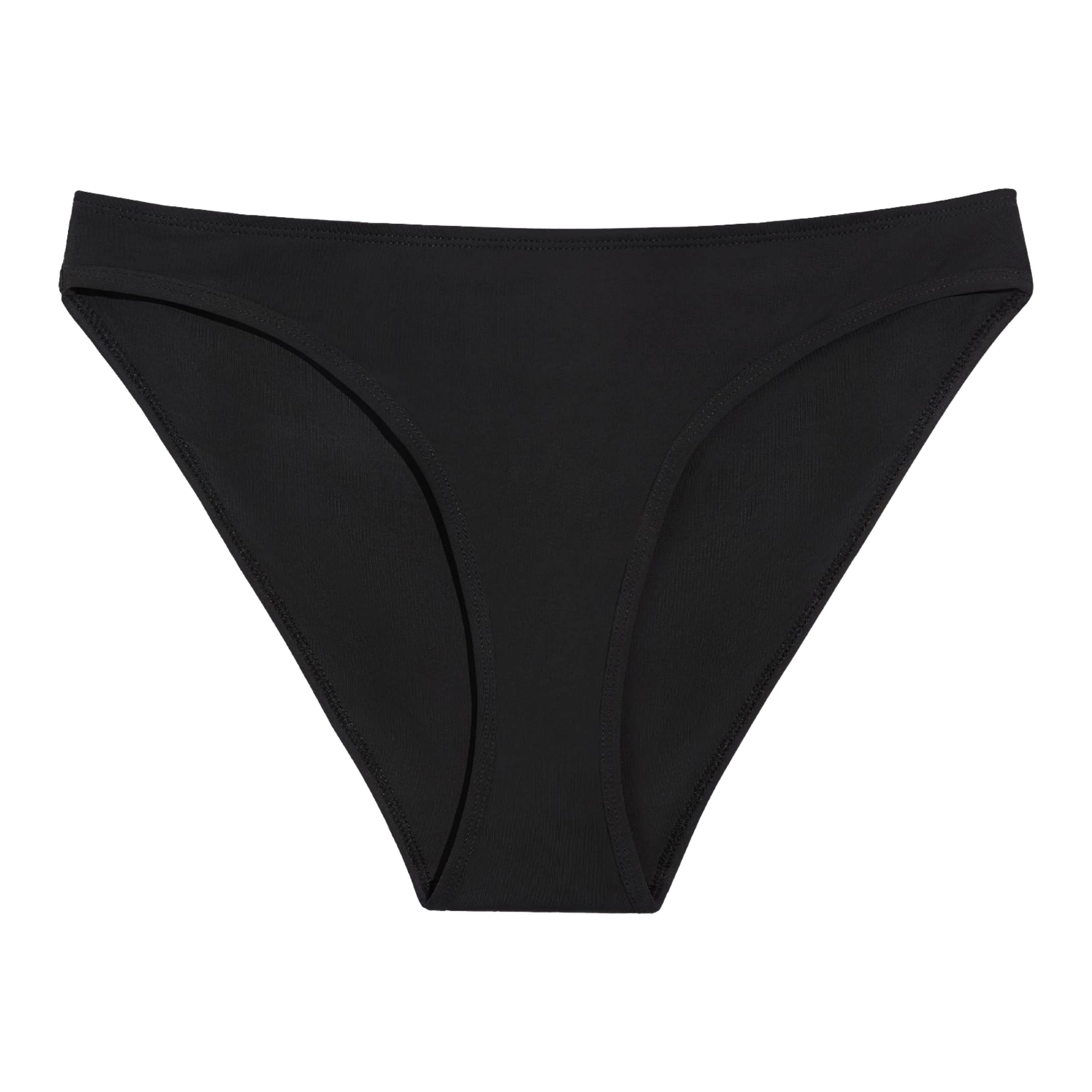 KNIX Teen Period Swim Bikini Bottom - Black for Swimming Comfort