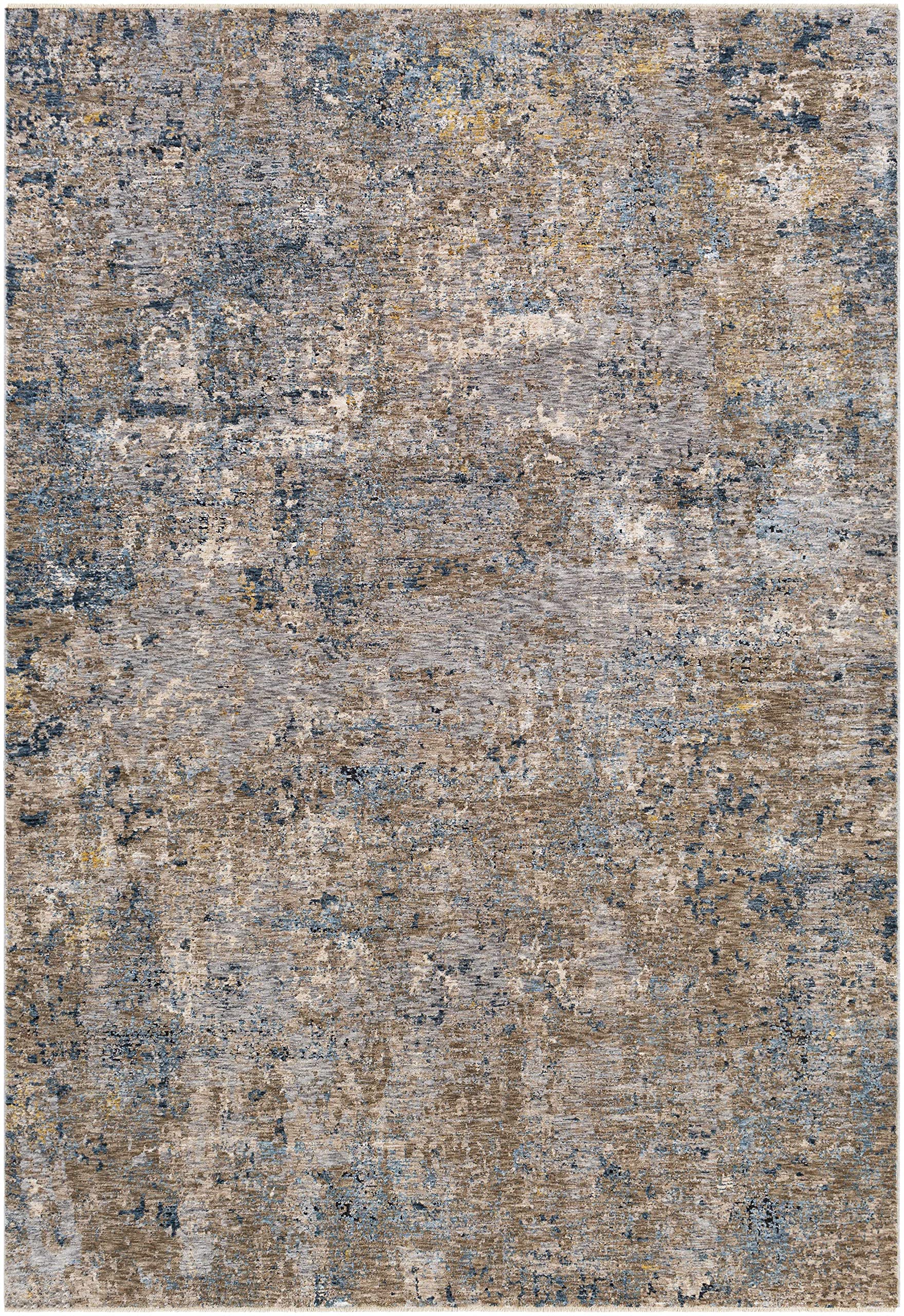 Modern Bohemian Distressed Area Rug - 5' x 7'5