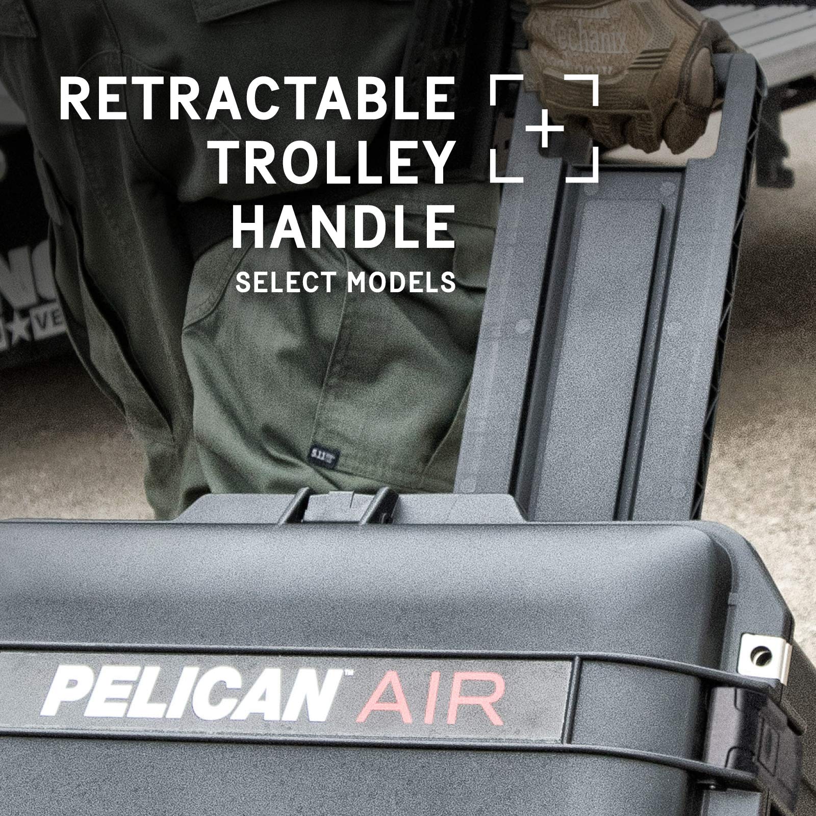 Pelican Air 1637 Waterproof Hard Case - Lightweight & Durable Protective Case for Equipment, Electronics, Tools | Perfect for Travel, Outdoor Adventures & Professional Use