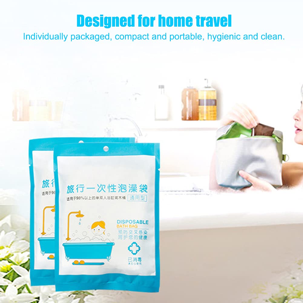 EXCLUZO Waterproof Shower Bag - Lightweight Portable Travel Toiletry Organizer for Bathroom, Gym, Camping & Outdoor Activities