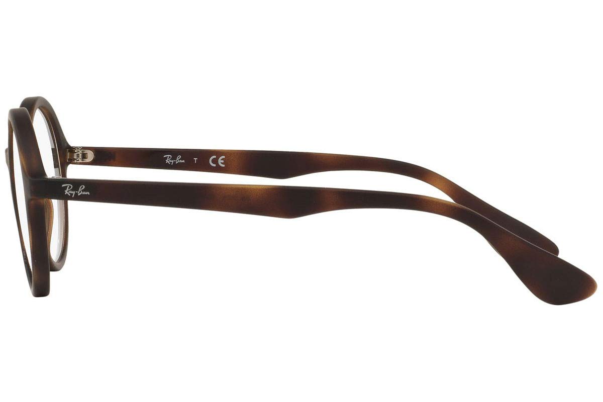 Ray-Ban RX7075 Round Prescription Eyeglass Frames - Classic Retro Style for Men & Women - Perfect for Reading, Work & Fashion Accessories