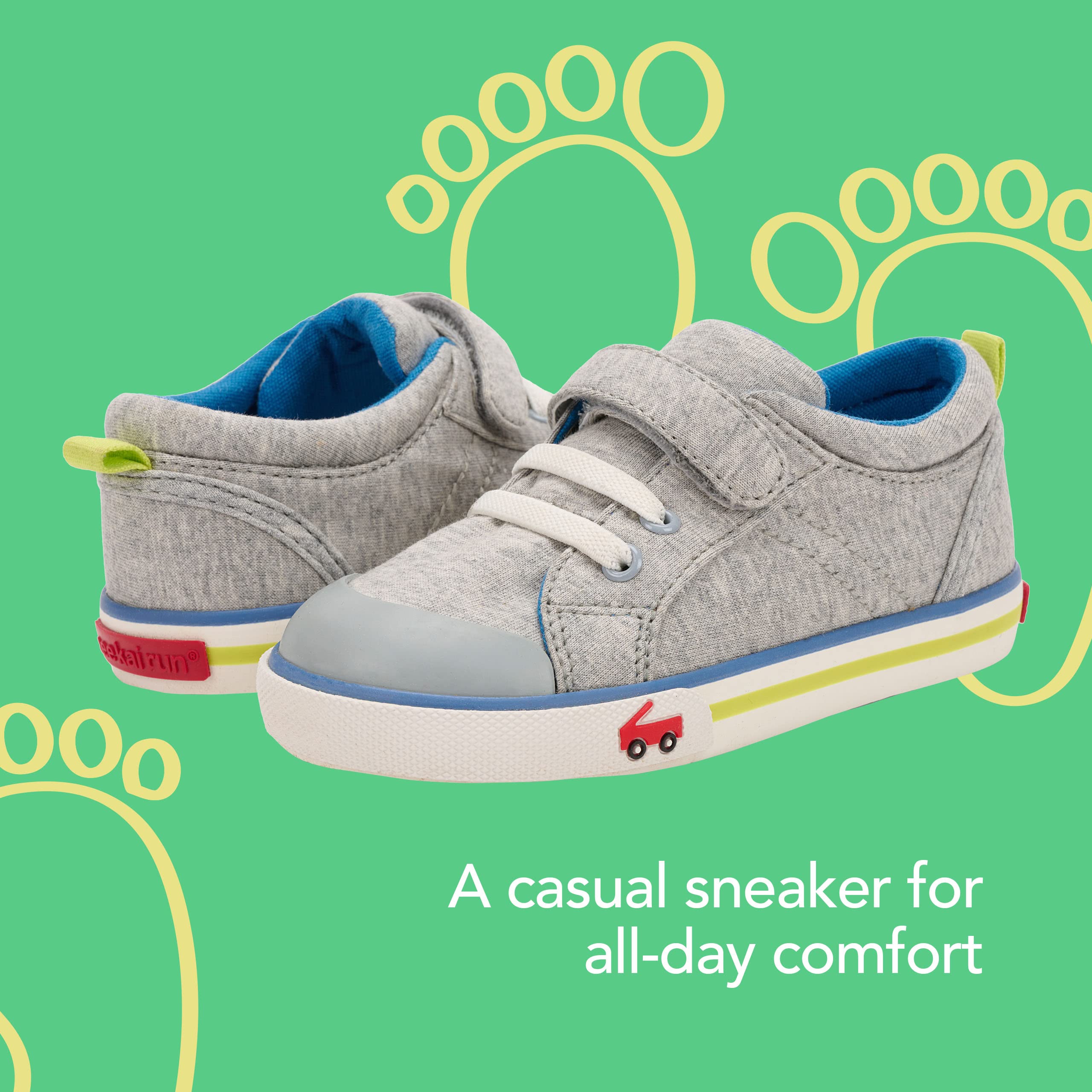 See Kai Run Tanner Sneakers for Kids - Comfortable & Stylish Toddler Shoes for School, Play & Everyday Wear