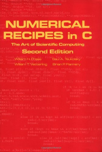Numerical Recipes in C Book Set: The Art of Scientific Computing by William H. Press - Hardcover Edition | Essential Programming Guide for Engineers, Scientists & Students | Perfect for Algorithm Development & Mathematical Modeling