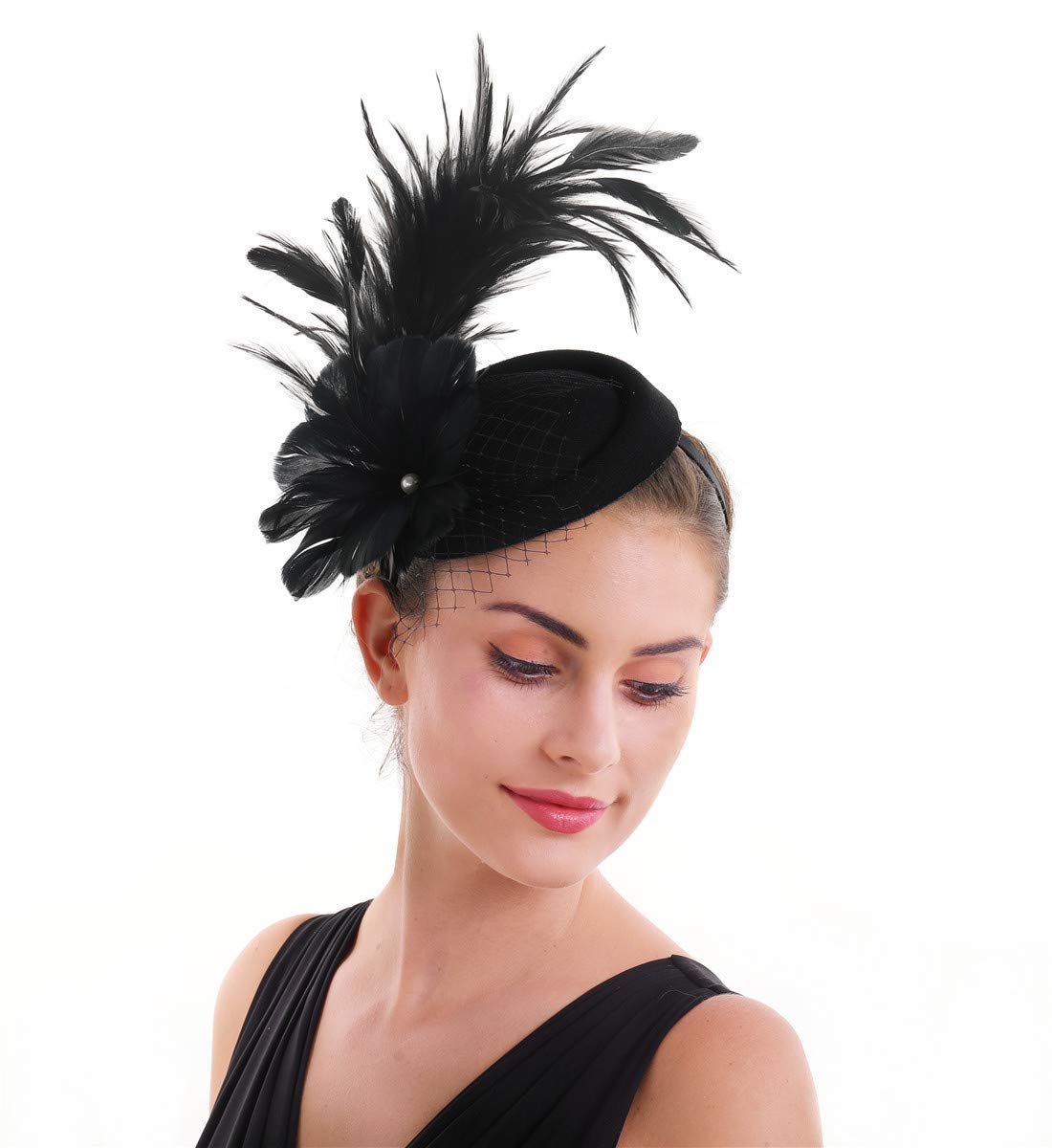 SAFERIN Women's Fascinator Hats - Elegant Flower Tea Party Headbands & Clips for Kentucky Derby, Weddings, and Special Events | Stylish Women's Fashion Accessories