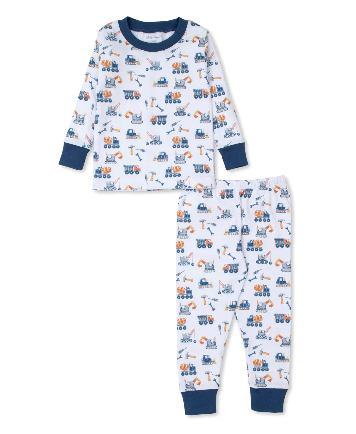 Construction Crew Pajama Set for Men - Comfortable & Durable Sleepwear - Perfect for Construction Workers, Truck Drivers & DIY Enthusiasts