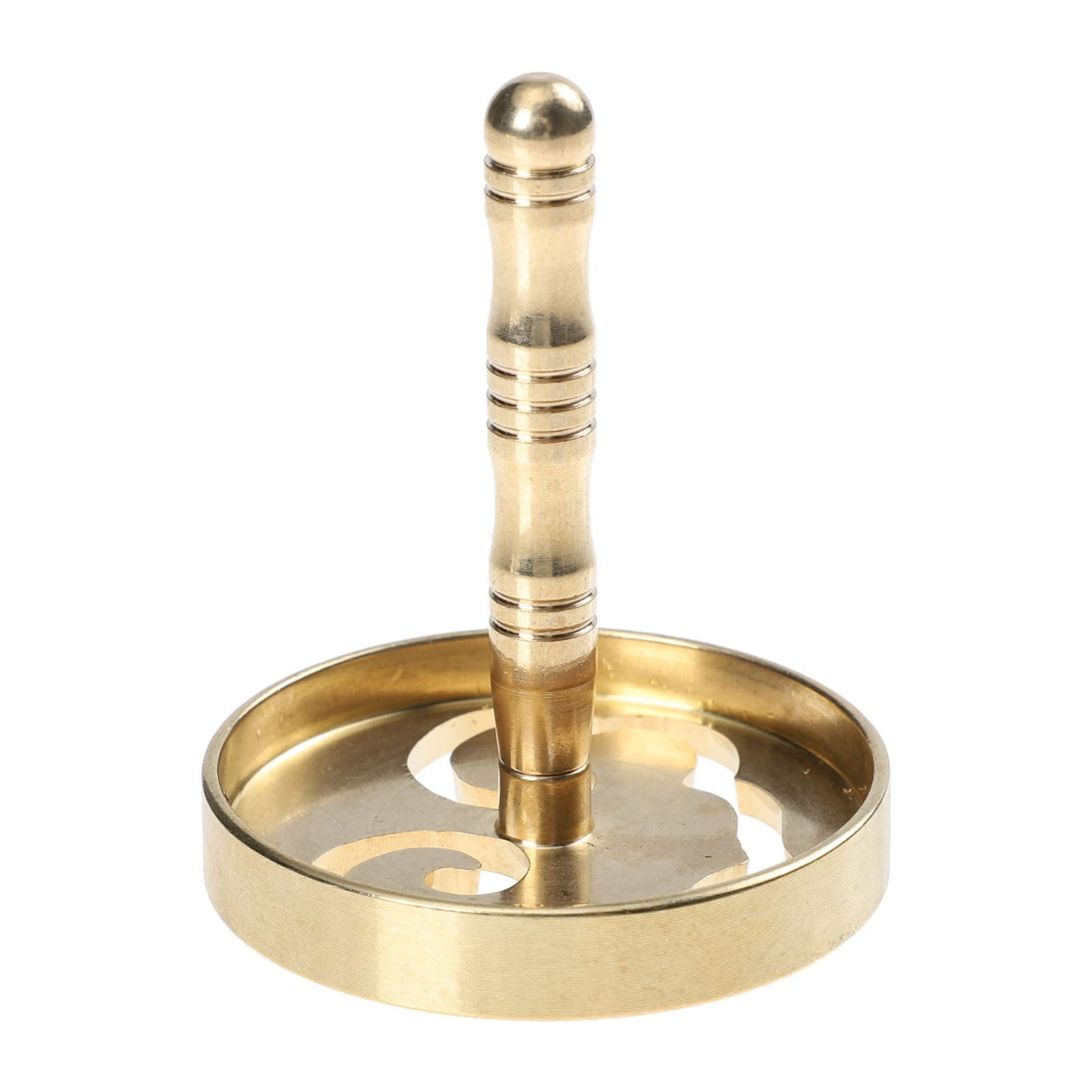 Premium Copper Incense Ash Press Mold - Cabilock 1pc Delicate Incense Burner for Powder Pressing | Perfect for Aromatherapy, Meditation & Home Fragrance