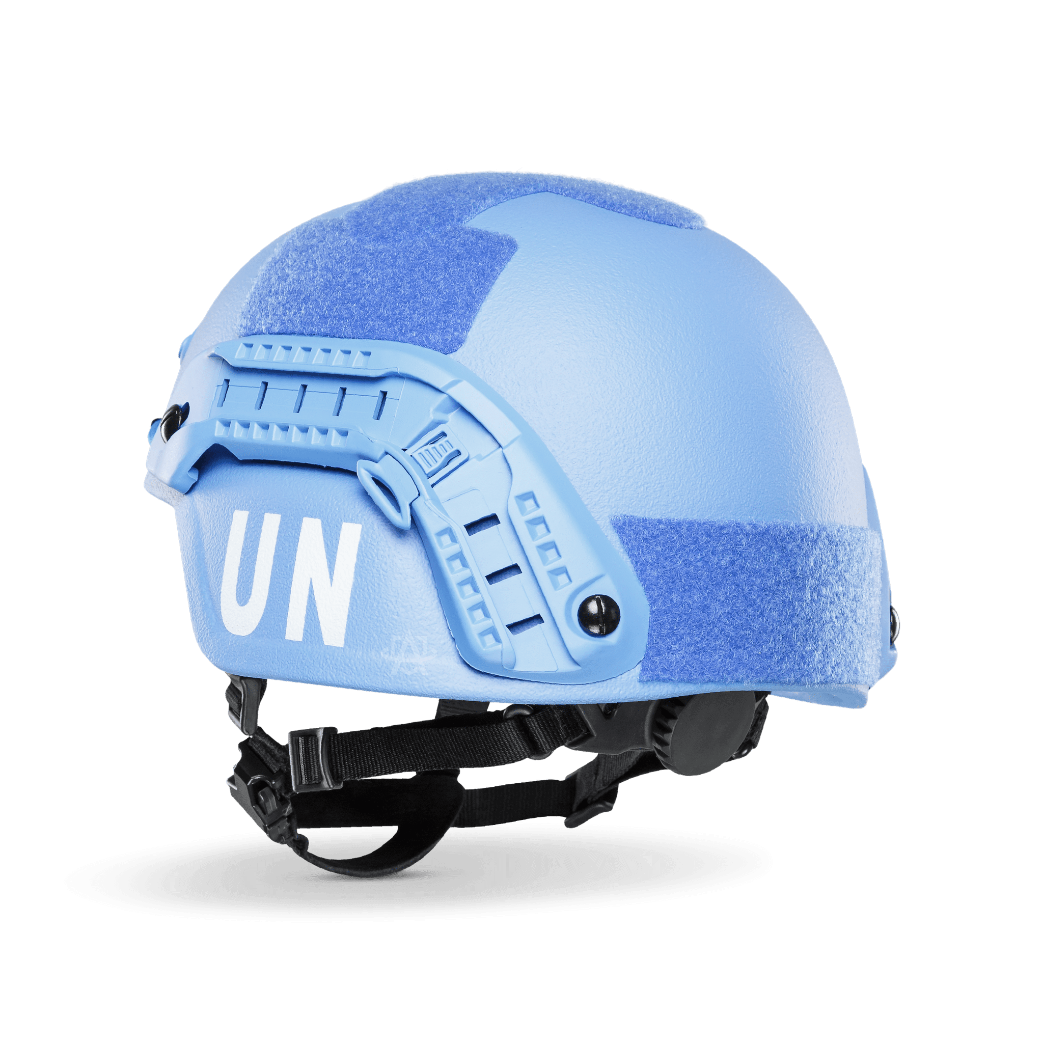 UN Ballistic Helmets - NIJ Level IIIA+ Certified for UN Contractors | Dark & Light Blue Options | Ideal for Peacekeeping & Security Missions