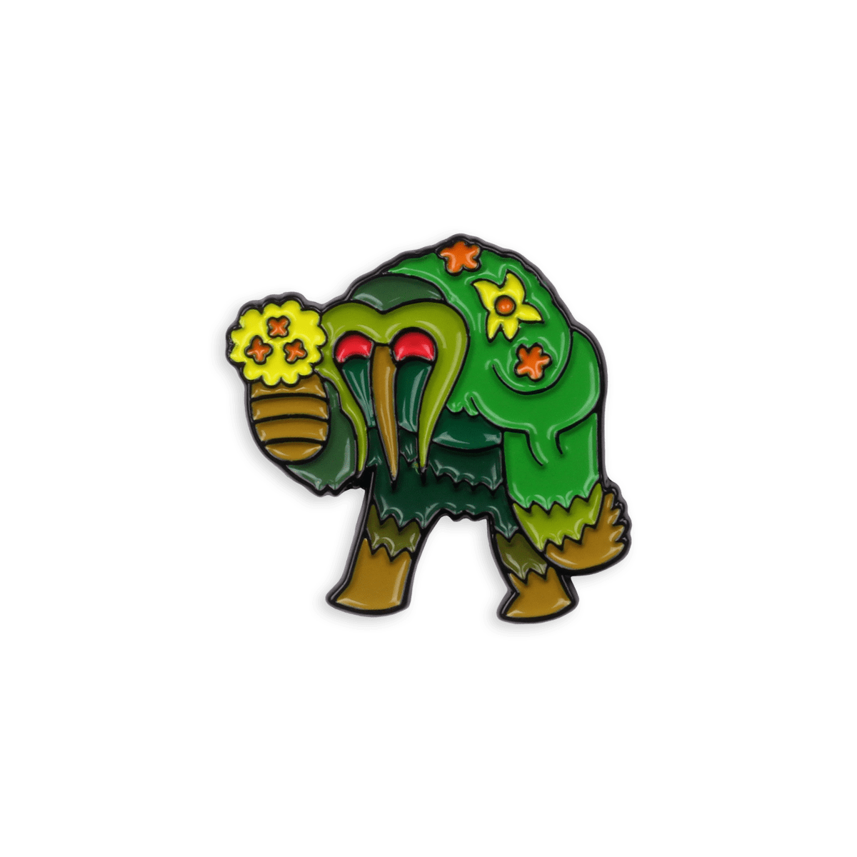 Man Thing Enamel Pin - Marvel Comics Collectible Badge - Perfect for Backpacks, Jackets & Pin Collections | Superhero Gift for Fans