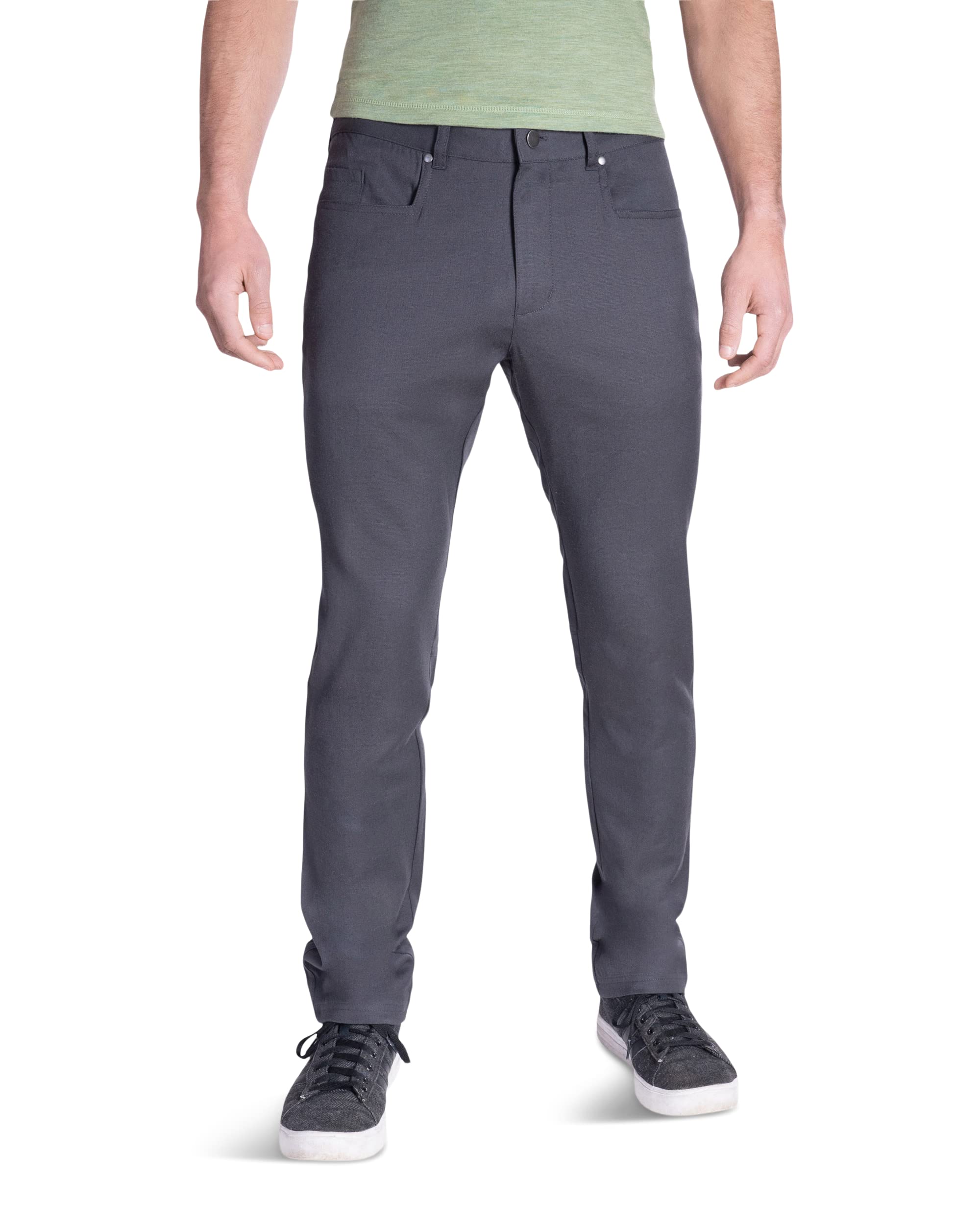 Men's Merino Wool Longhaul Pants - Soft & Breathable Travel Pants for Hiking, Camping & Outdoor Adventures - Woolly Clothing