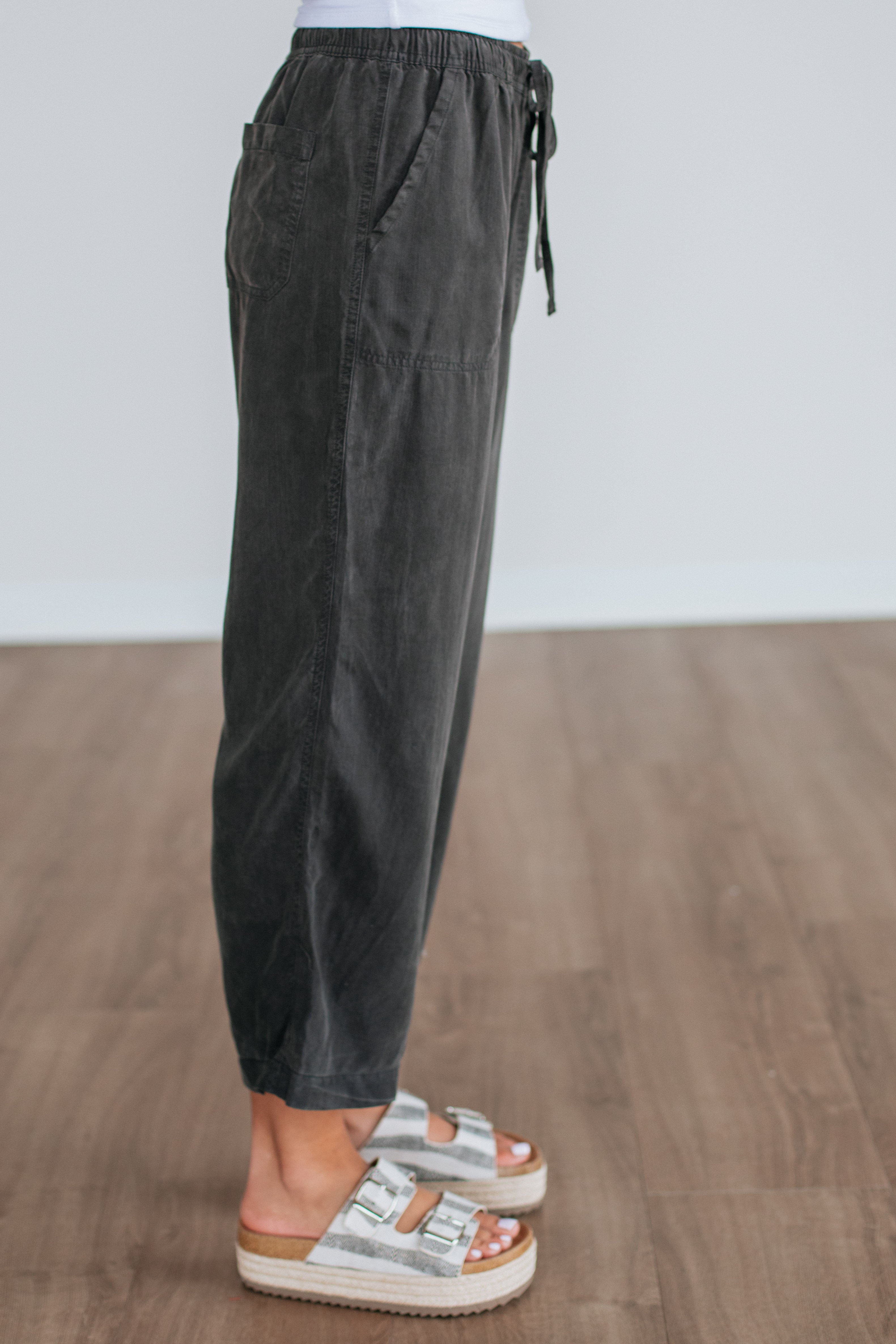 Men's Duncan Casual Pants - Comfortable Slim Fit Chino Trousers in Charcoal Gray | Perfect for Office, Travel & Everyday Wear