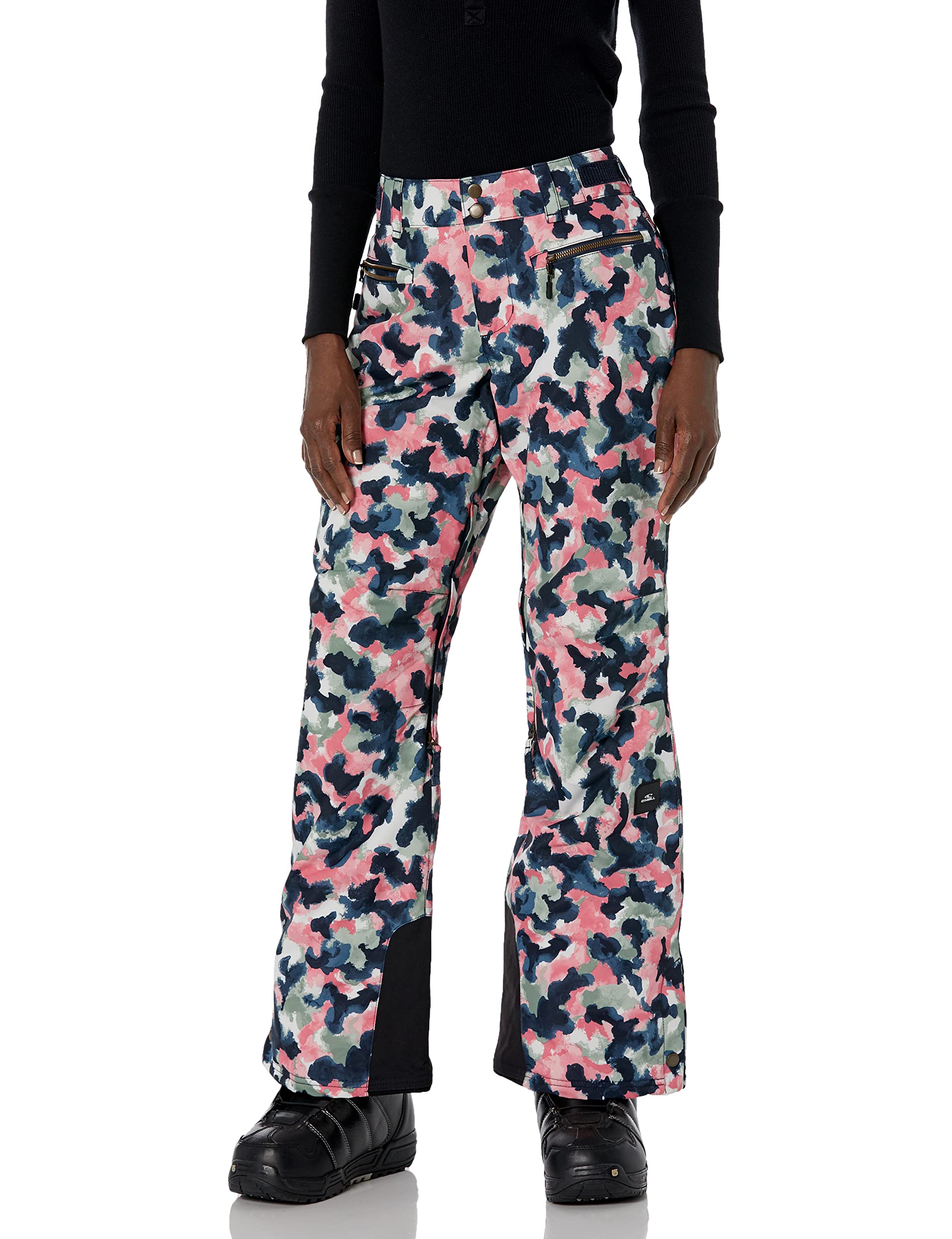 O'NEILL Women's Glamour Pants - Regular Fit Winter Pants for Women | Warm Fleece-Lined Casual Trousers for Snow, Skiing & Cold Weather Outdoors
