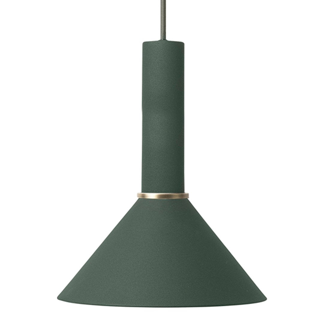 Ferm Living Cone Shade Collection - Modern Pendant Lighting for Dining Room, Bedroom & Living Room Decor