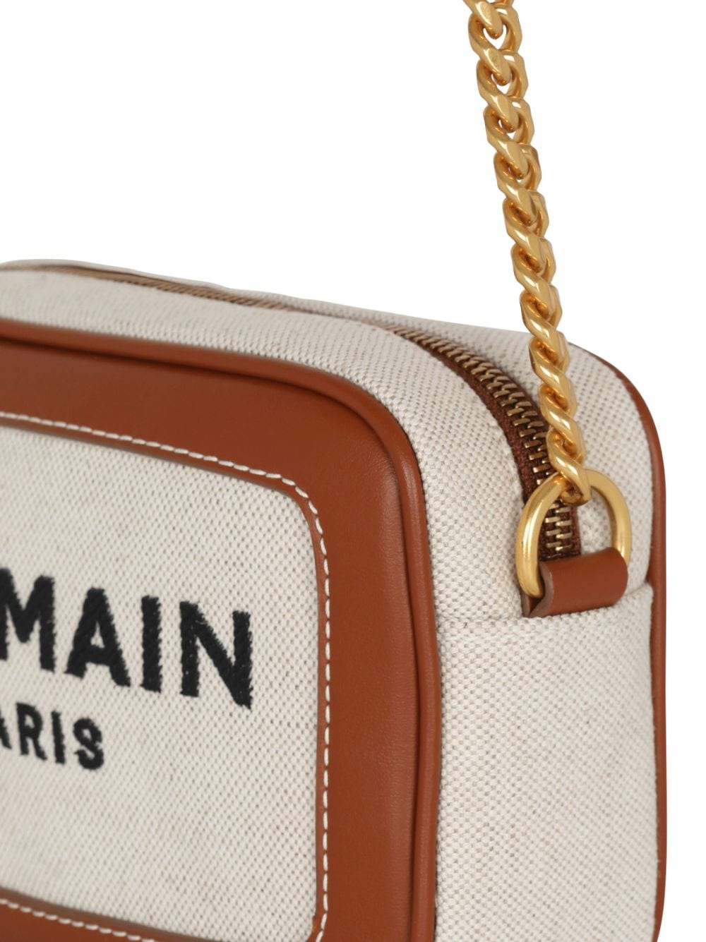 Balmain Beige Leather Handbags for Women - Luxury Designer Tote & Shoulder Bags | Perfect for Work, Travel & Evening Events