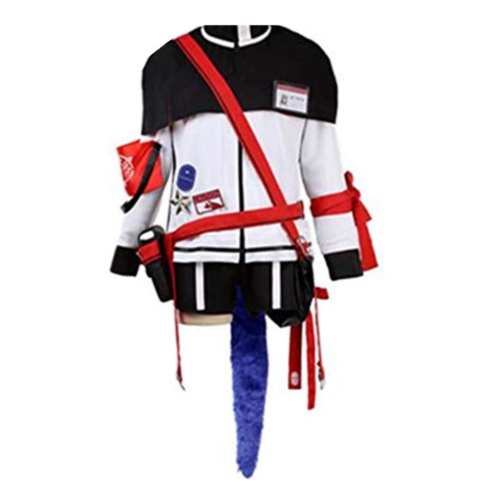 Suhero Arknights Texas Cosplay Costume Dress - Anime Game Character Outfit for Halloween, Christmas, Conventions & Cosplay Events