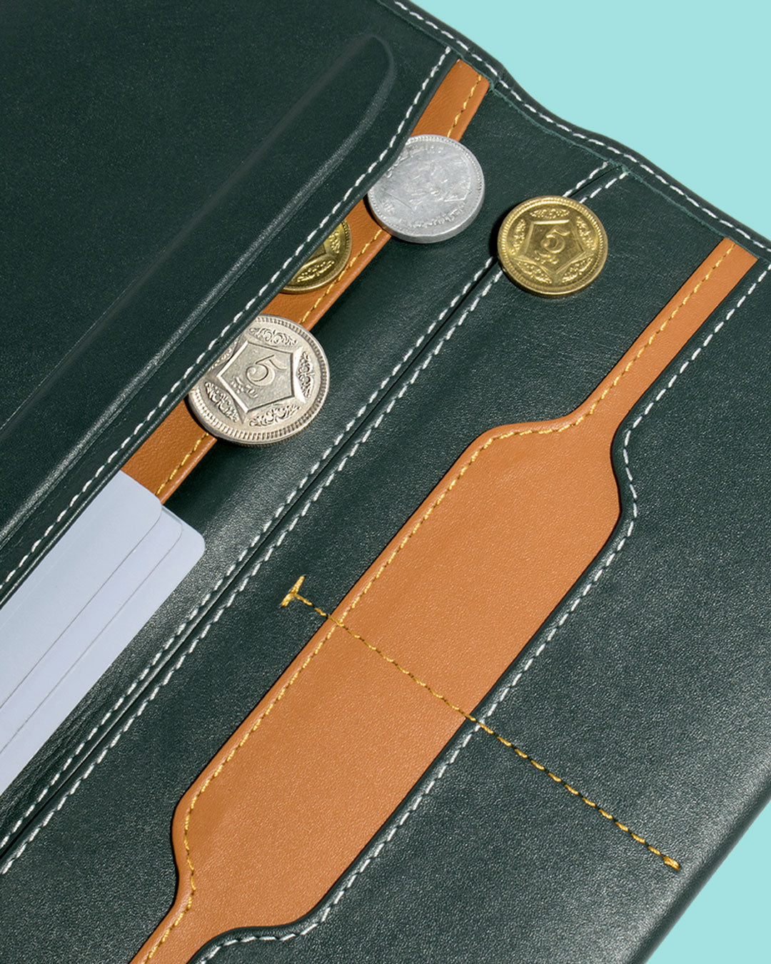 Premium Space-Themed Long Wallet for Men & Women - RFID Blocking Slim Bifold Wallet - Perfect for Travel, Business & Everyday Use