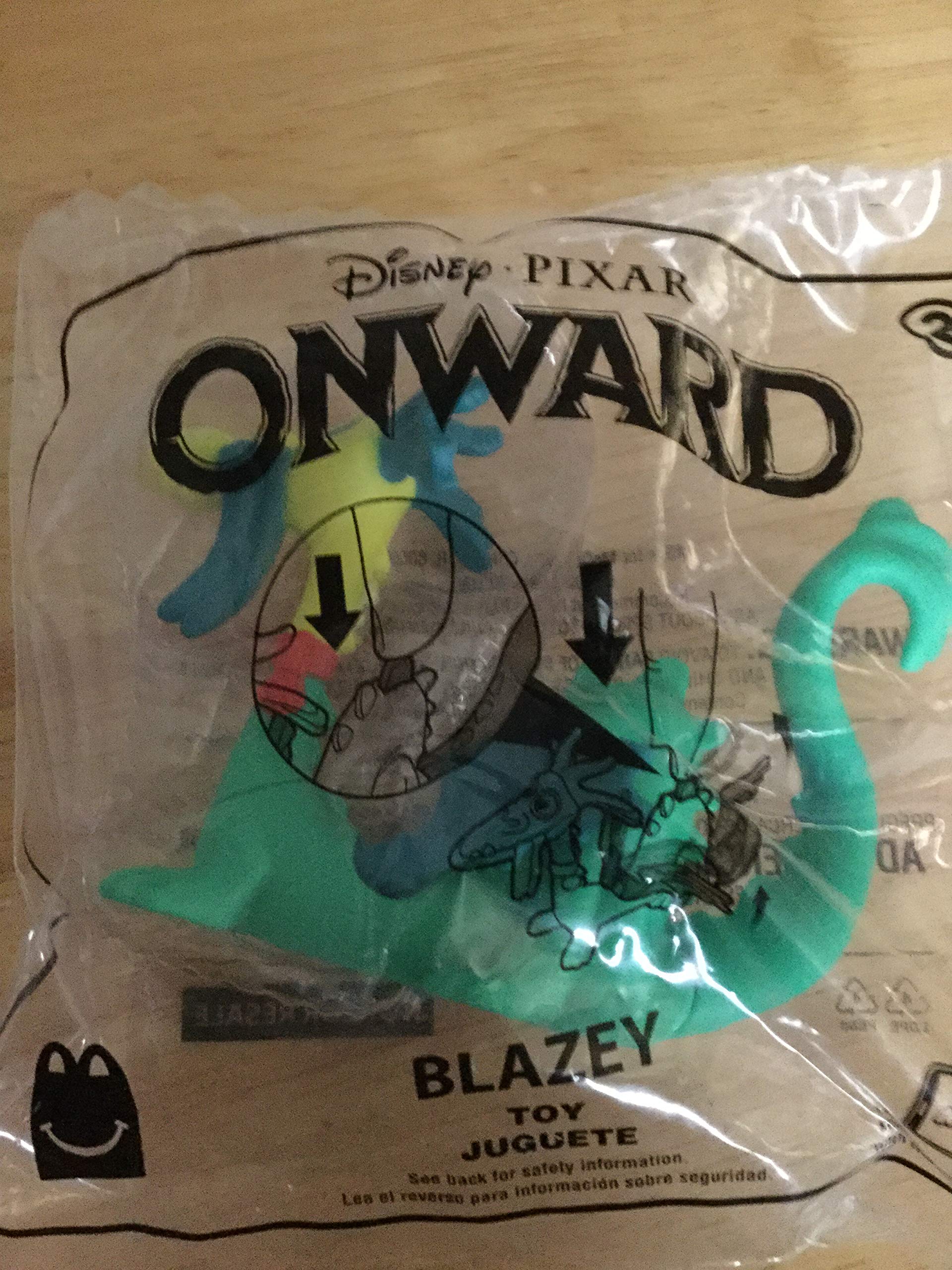 2020 Onward Blazey Happy Meal Toy - Disney Pixar Collectible Figure for Kids & Adults - Perfect for Birthday Gifts, Party Favors, and Disney Movie Fans Collection
