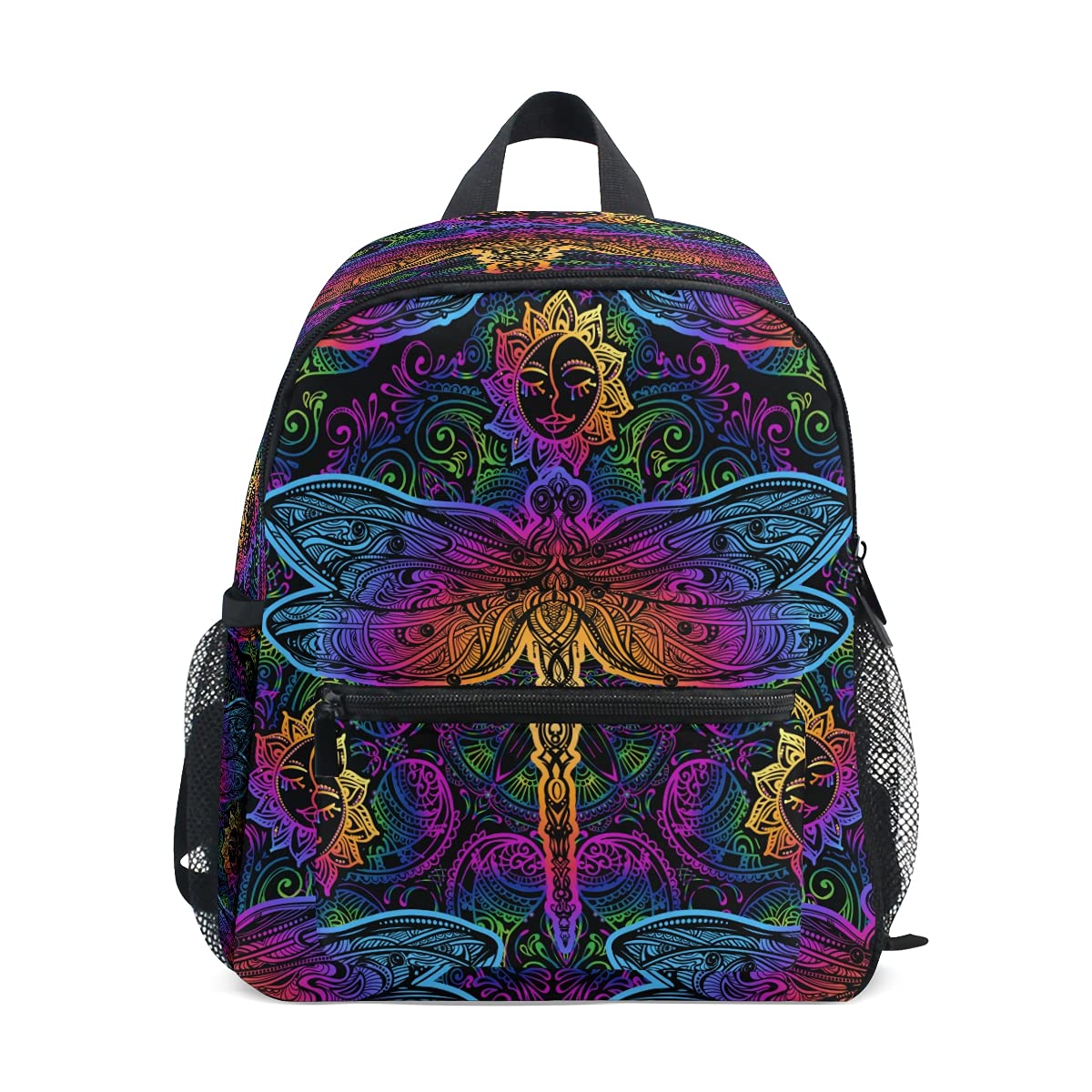Cute Dragonfly Print Toddler Backpack for Boys & Girls - Lightweight Preschool Bag with Adjustable Chest Strap - Perfect for Kindergarten, Daycare & Travel Accessories