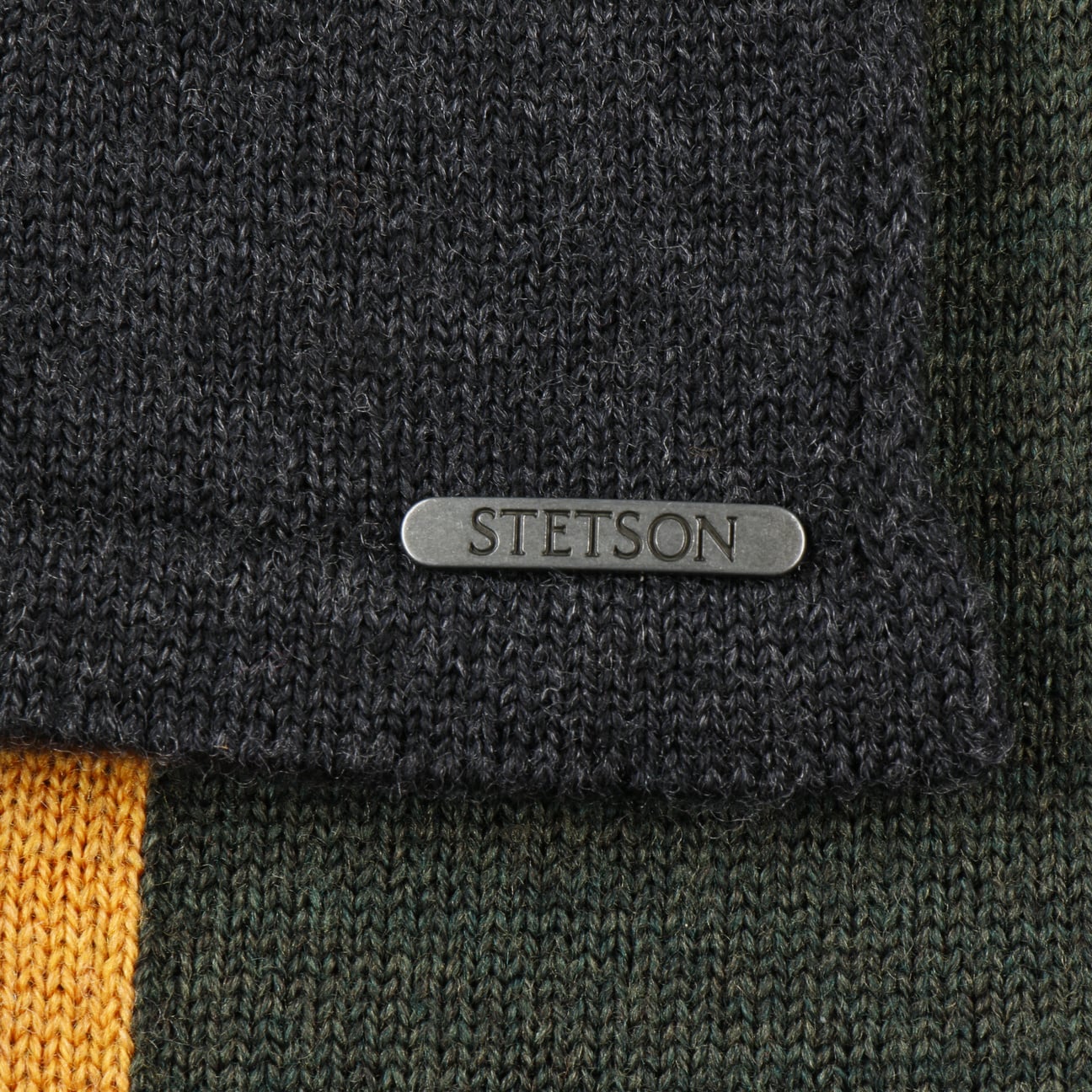 Stetson Merino Stripes Wool Scarf - Soft & Warm Winter Accessory for Men & Women - Perfect for Cold Weather, Outdoor Activities & Fashion