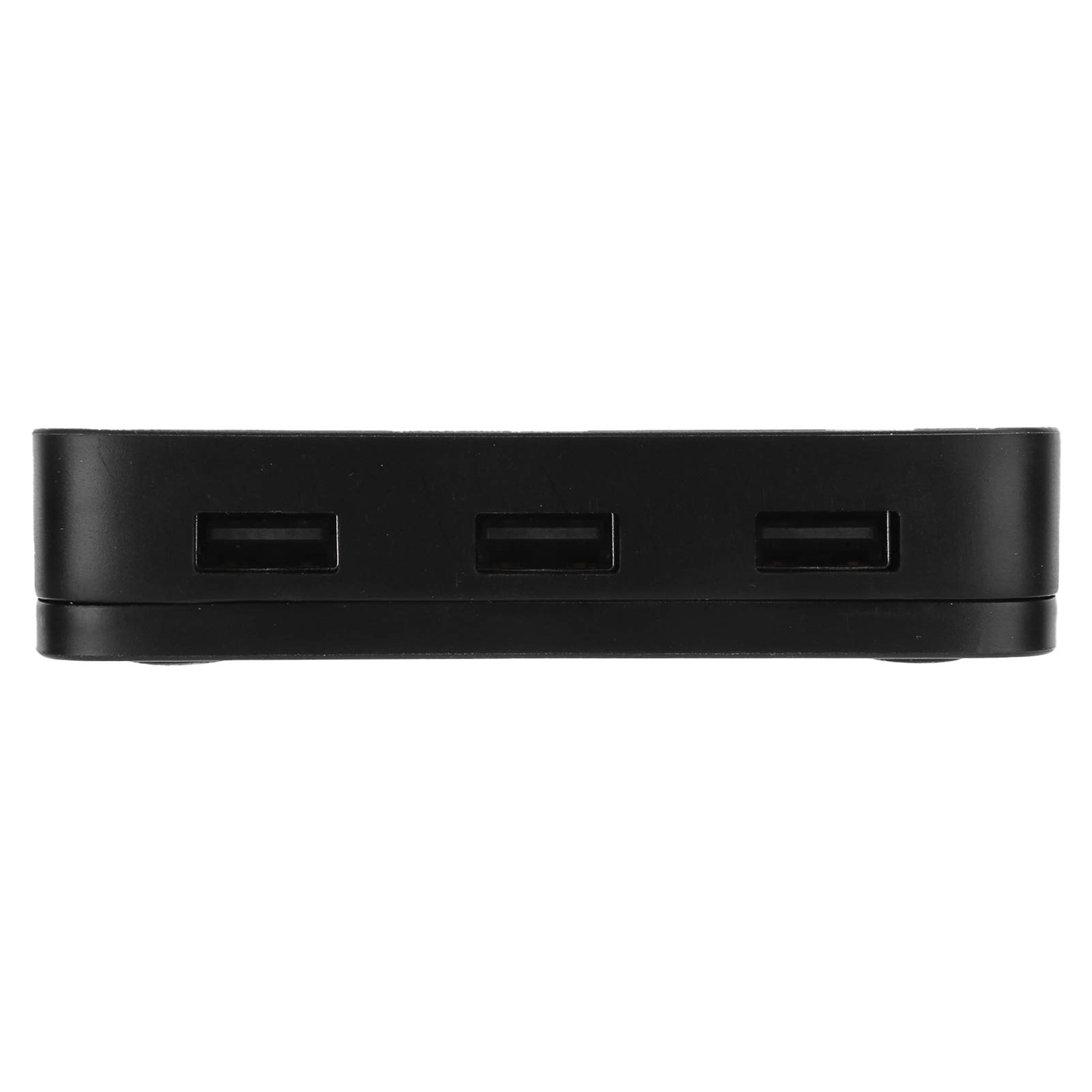 2-in-1 USB KVM Switch for Dual Monitor 4K/30Hz - PC Keyboard Mouse Printer Control - Home & Office Use