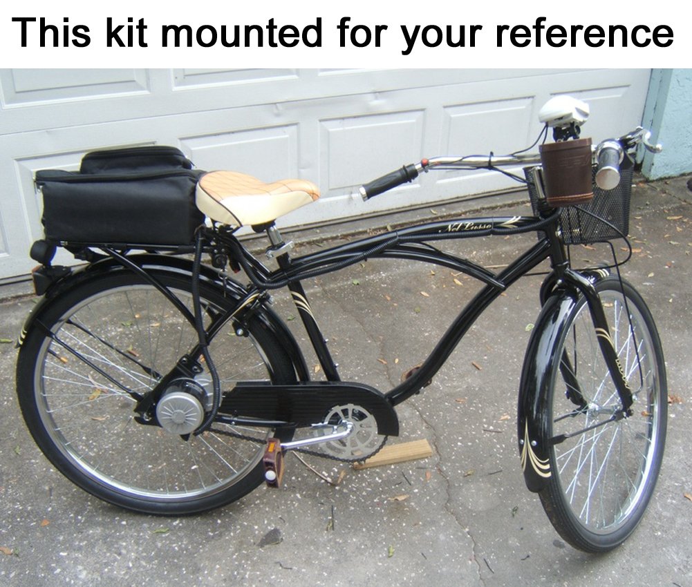 24V 36V 250W Electric DC Brushed Motor - High Power E-Bike Conversion Kit for Electric Bicycles & Scooters - Perfect for DIY E-Bike Upgrades and Commuting Solutions